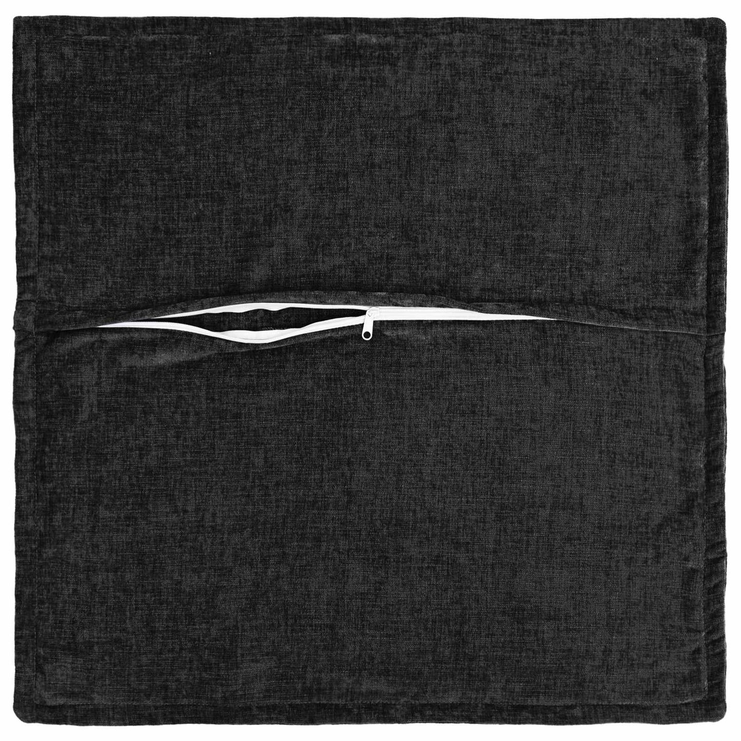 vidaXL Μαξιλάρι 6 τμχ. HOUTEN Ανθρακί 50 x 50 cm Ύφασμα Chenille