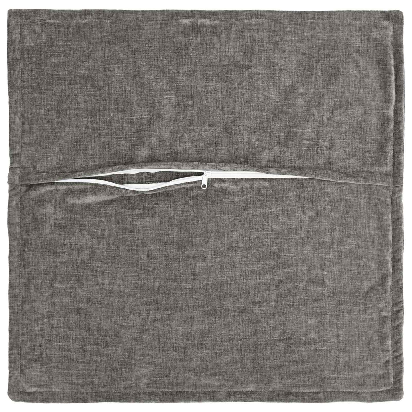 vidaXL Μαξιλάρι 6 τμχ. HOUTEN Σκούρο Γκρι 50 x 50 cm Ύφασμα Chenille