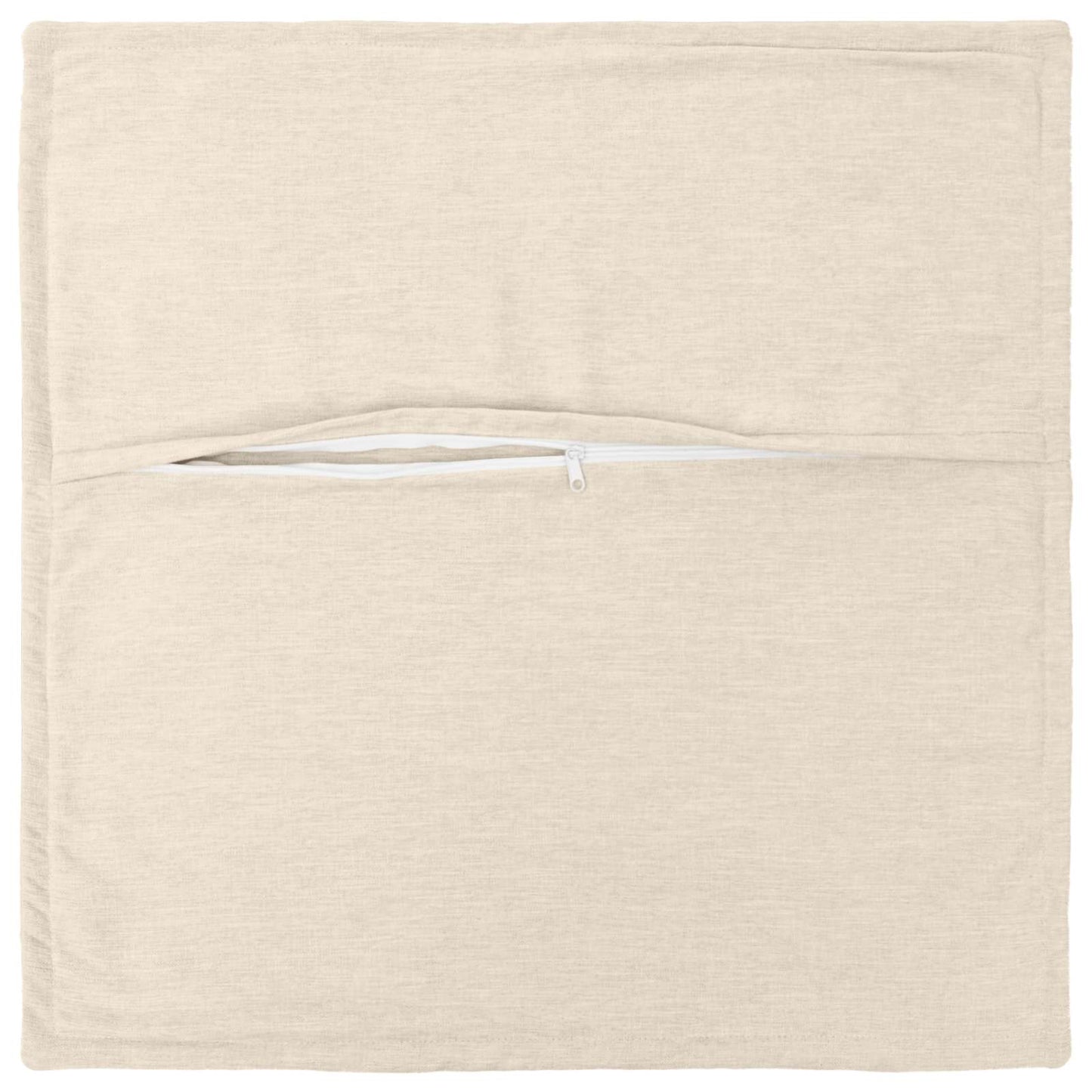 vidaXL Μαξιλάρι 2 τμχ. HOUTEN Κρεμ 50 x 50 cm Ύφασμα Chenille
