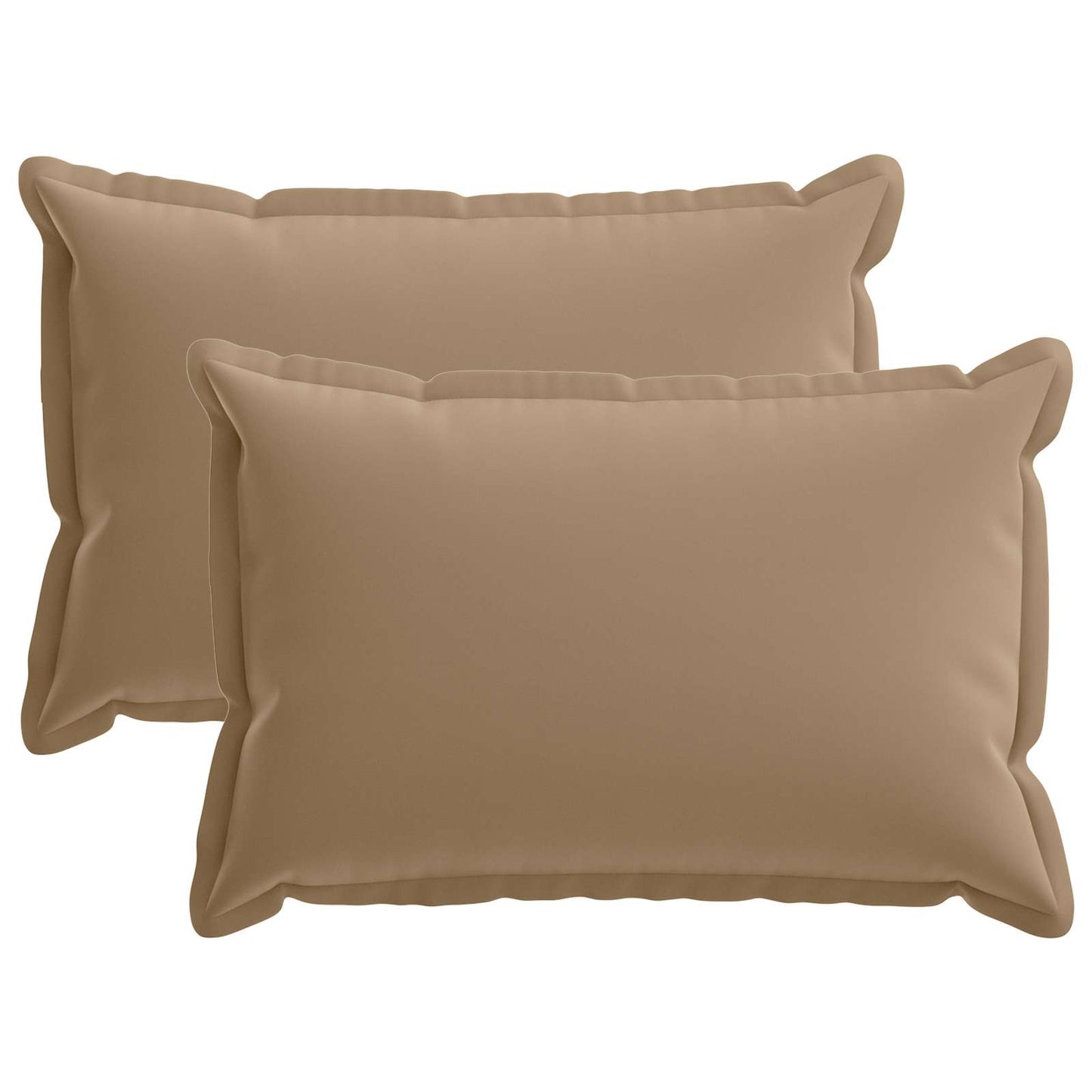 vidaXL Μαξιλάρι 2 τμχ. HOUTEN Taupe 50 x 70 cm Πολυεστέρας