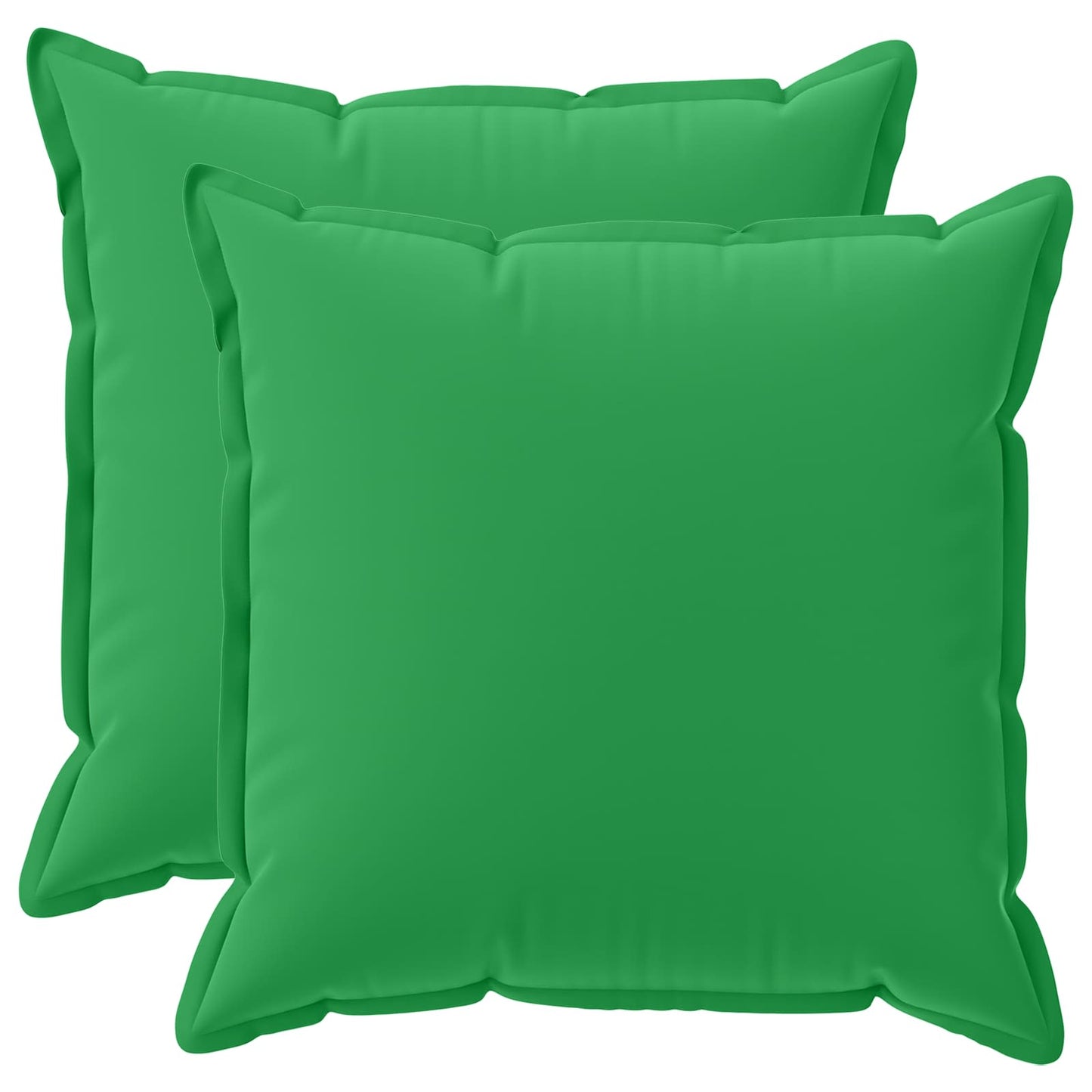 vidaXL Μαξιλάρι 2 τμχ. HOUTEN Πράσινο 65 x 65 εκ. Πολυεστέρας