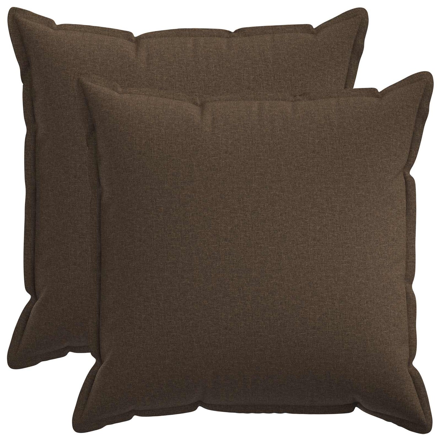 vidaXL Μαξιλάρι με μαξιλάρι HOUTEN 2 τεμ. Taupe Ψεύτικο Λινό