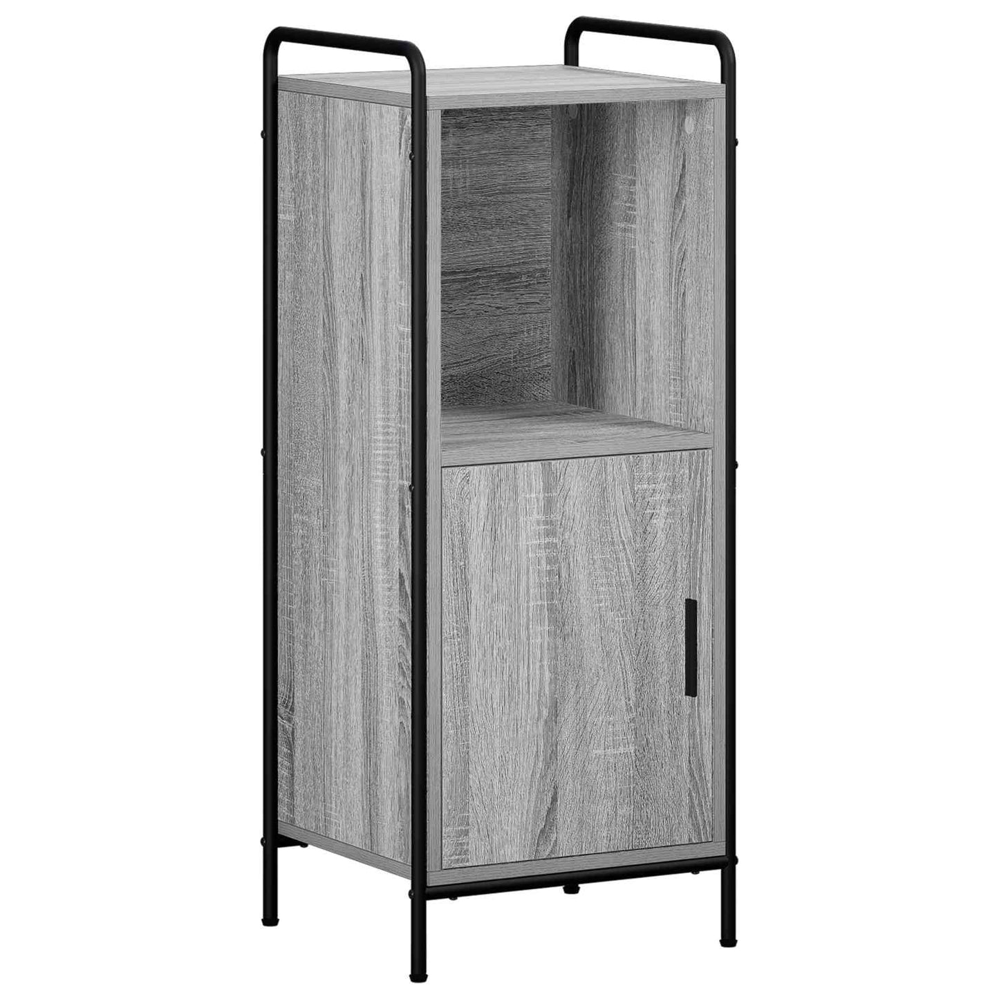vidaXL Σετ Ντουλαπιών Μπάνιου 4 τεμ. Γκρι Sonoma 40 x 36 x 200,5 εκ