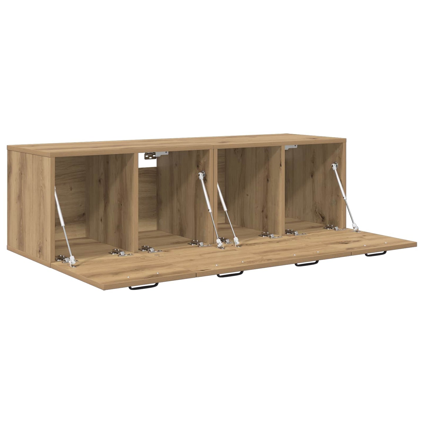 vidaXL Ντουλάπι Τοίχου 2 τμχ. 120 x 36,5 x 35 cm Επεξεργασμένο Ξύλο