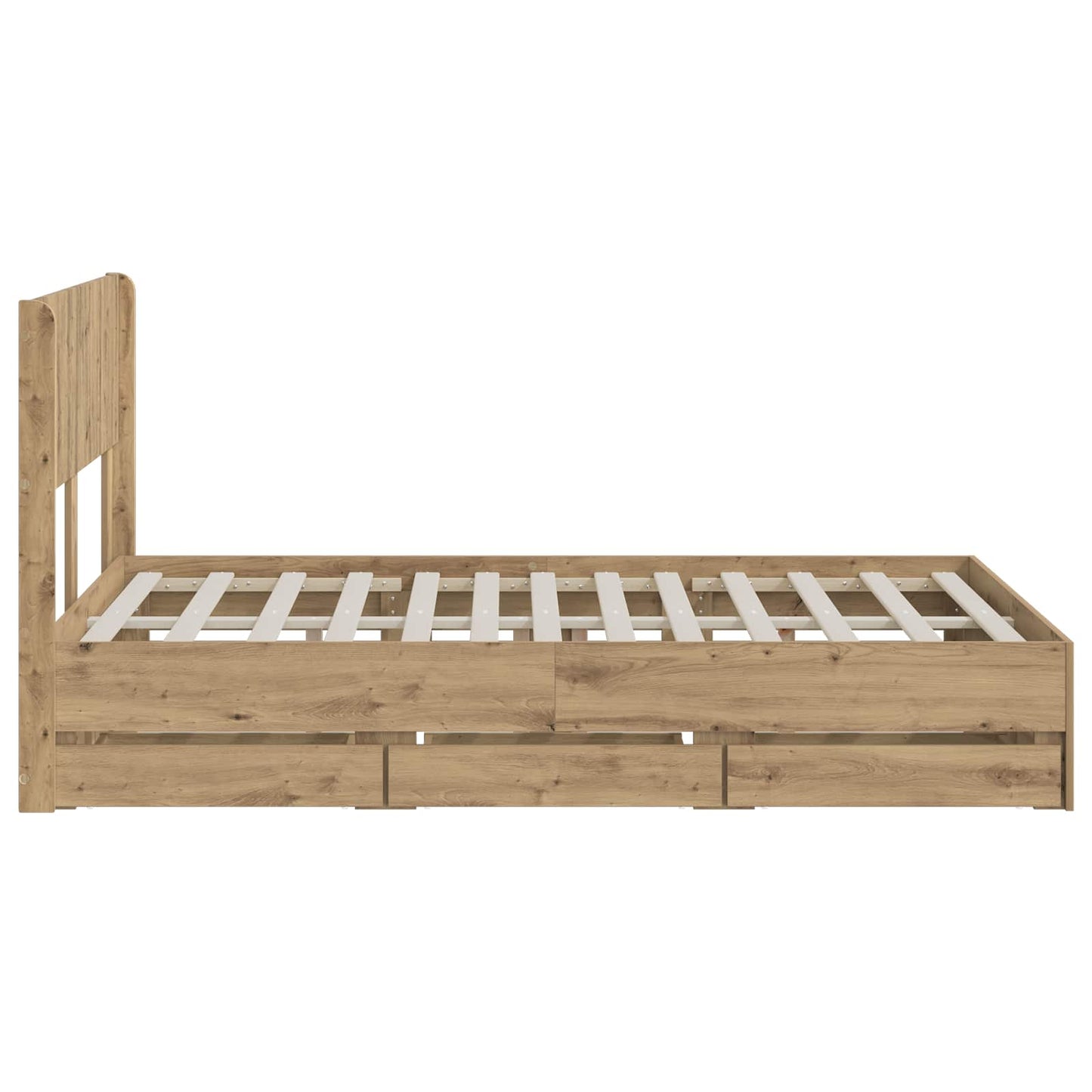 vidaXL Καλάθι με αποθήκη και κεφαλάρι Artisan Oak 120 x 200 cm