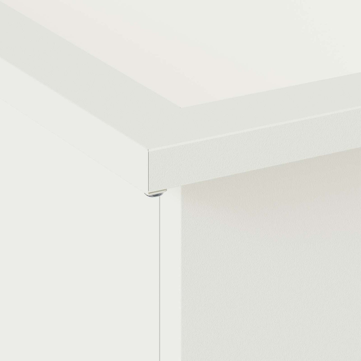 vidaXL Ζαρντινιέρα κήπου με LED Λευκό 40 x 80 x 40 cm Ατσάλι