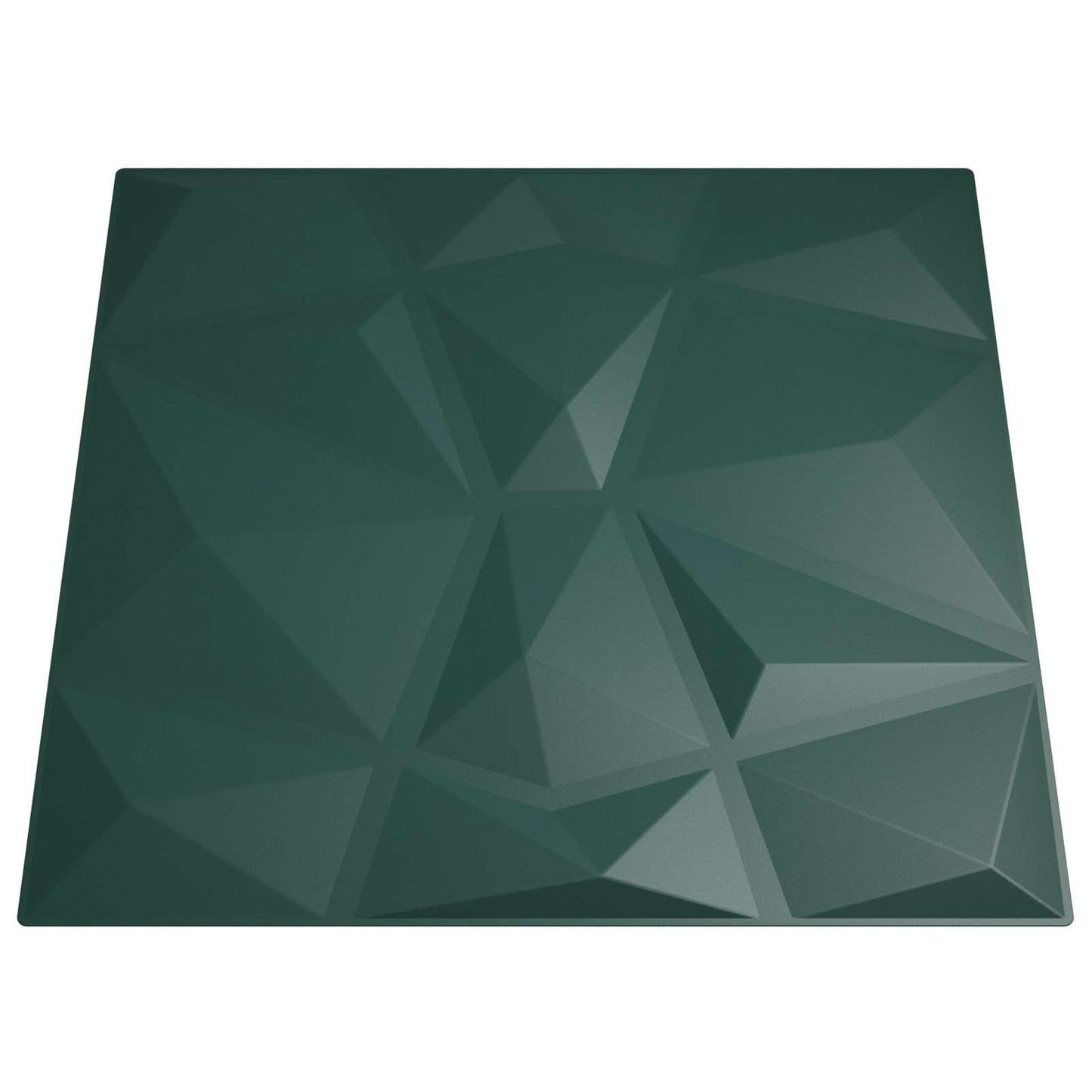 vidaXL Πάνελ τοίχου 48 pcs Πράσινο 50 x 50 cm Φελιζόλ XPS
