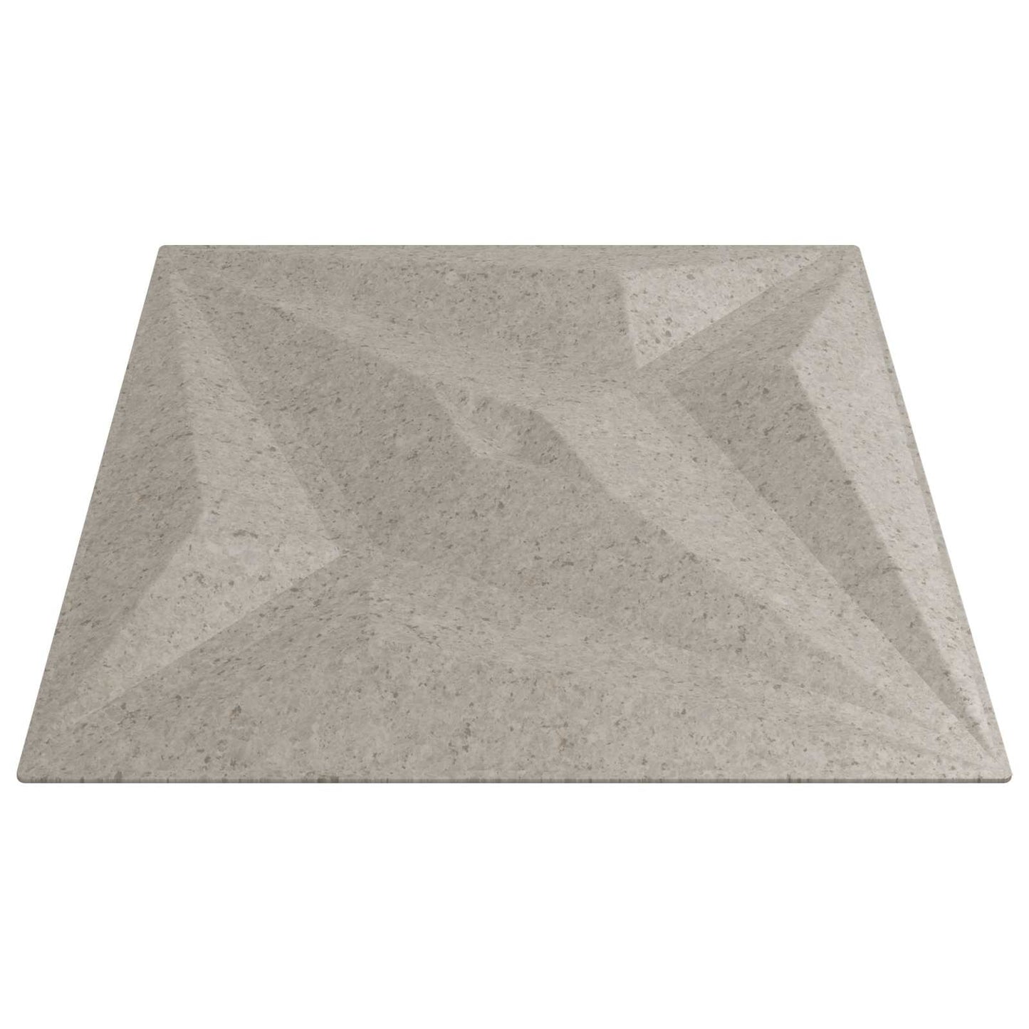 vidaXL Πάνελ τοίχου Αστέρι 24 pcs Αστέρι Μπετόν 50 x 50 cm Φελιζόλ XPS