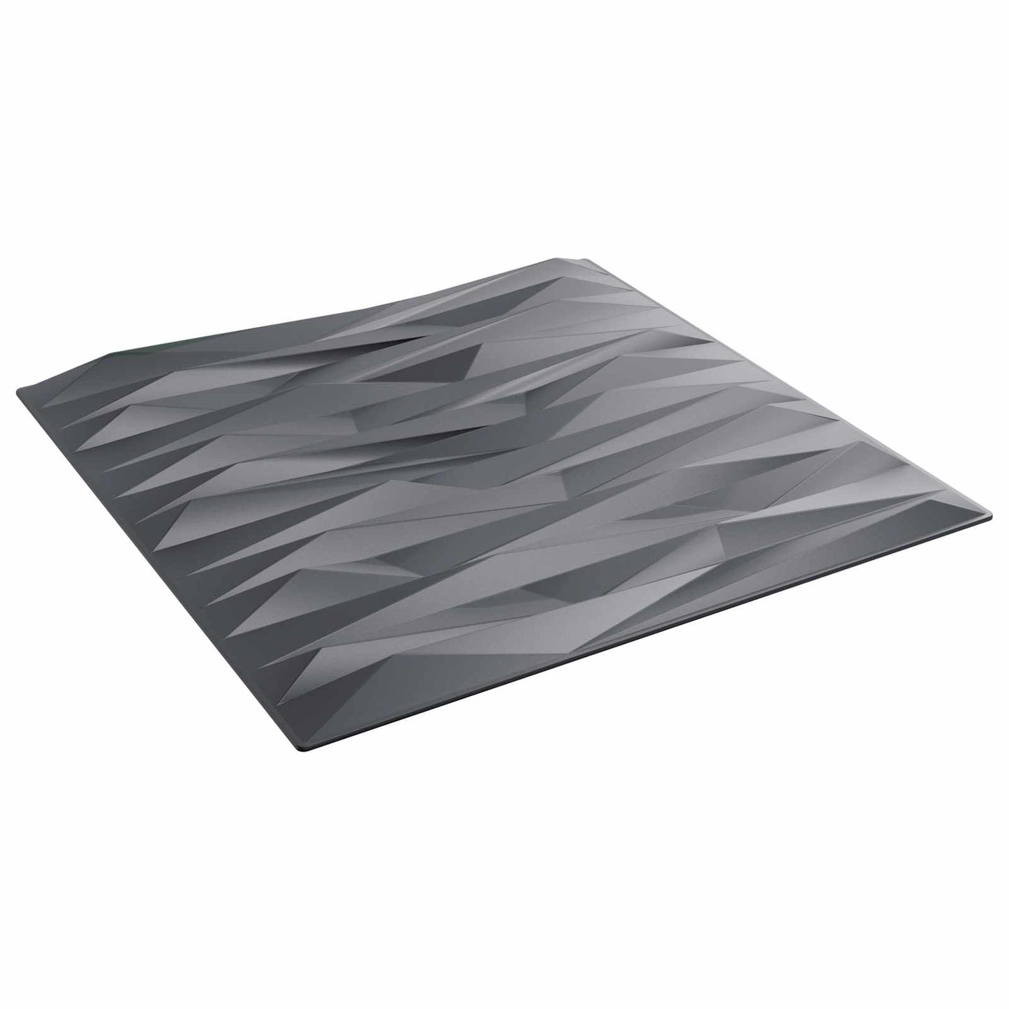 vidaXL Πάνελ τοίχου 48 pcs Γκρίζο Πέτρες 50 x 50 cm Φελιζόλ XPS