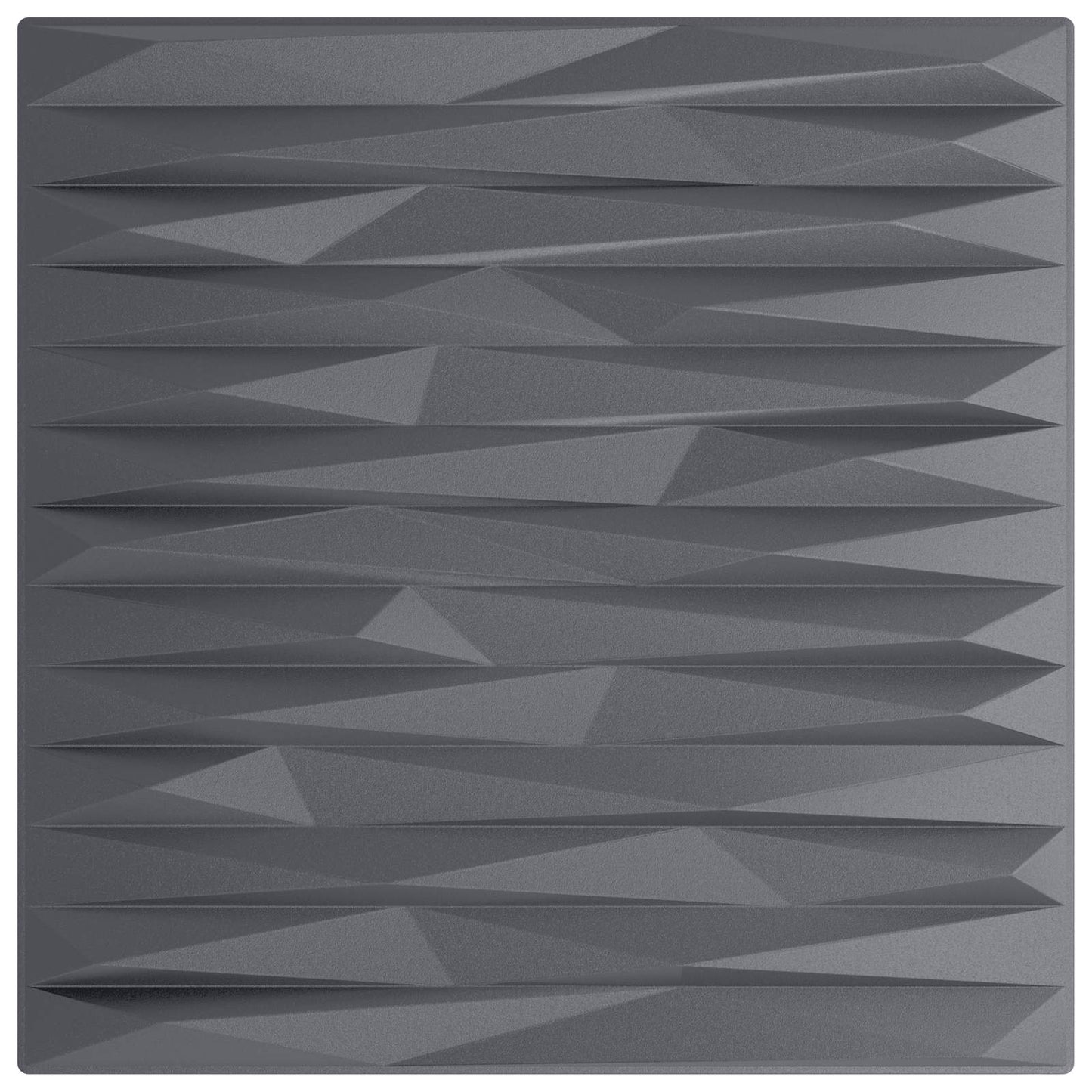 vidaXL Πάνελ τοίχου 48 pcs Γκρίζο Πέτρες 50 x 50 cm Φελιζόλ XPS