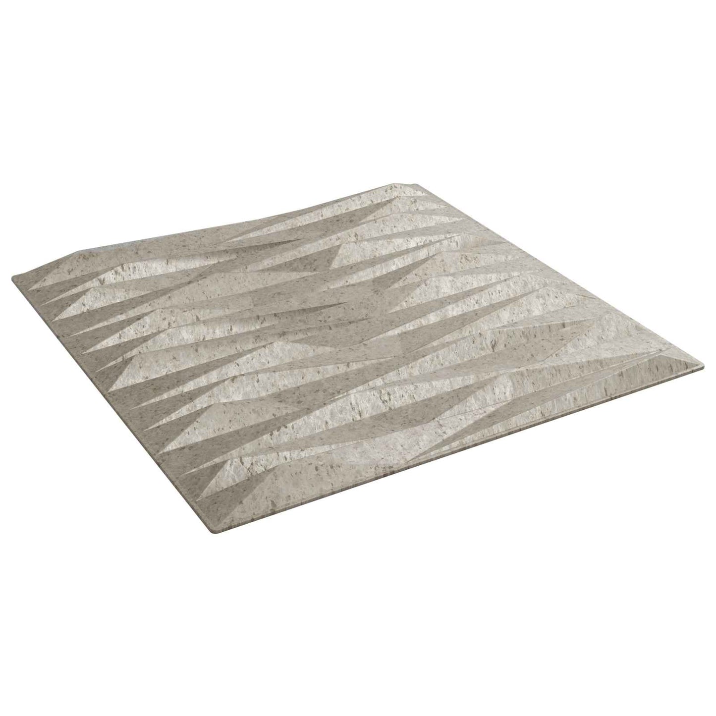 vidaXL Πάνελ τοίχου 12 pcs Πέτρα Μπετόν 50 x 50 cm Φελιζόλ XPS