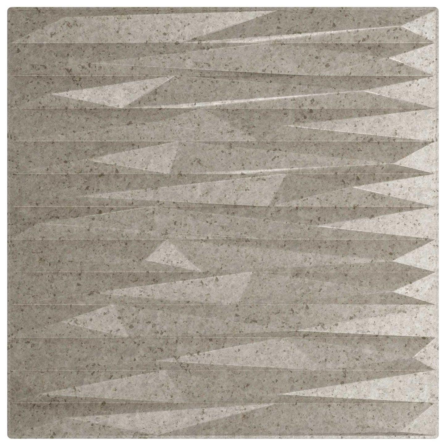 vidaXL Πάνελ τοίχου 12 pcs Πέτρα Μπετόν 50 x 50 cm Φελιζόλ XPS