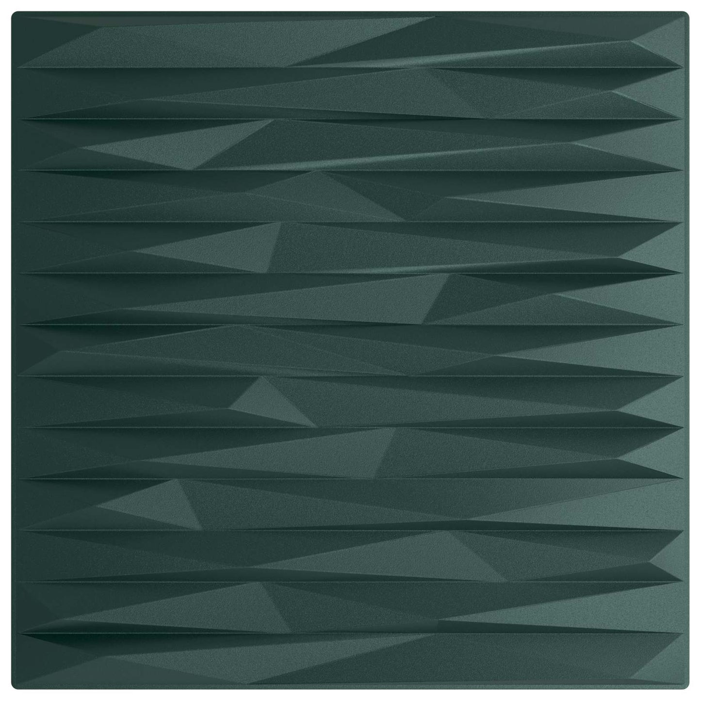 vidaXL Πάνελ τοίχου 12 pcs Πέτρα Πράσινο 50 x 50 cm Φελιζόλ XPS