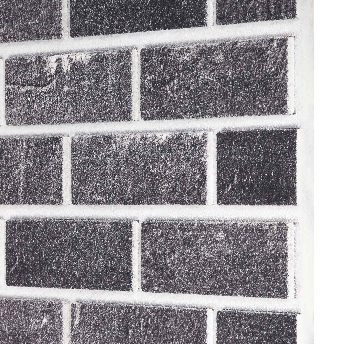vidaXL Πάνελ τοίχου 10 pcs Μαύρο και Γκρι 100 x 50 cm Αφρός EPS