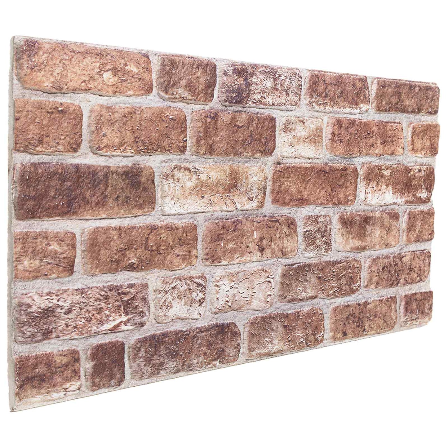 vidaXL Πάνελ τοίχου 10 pcs Καφέ 100 x 50 cm Αφρός EPS