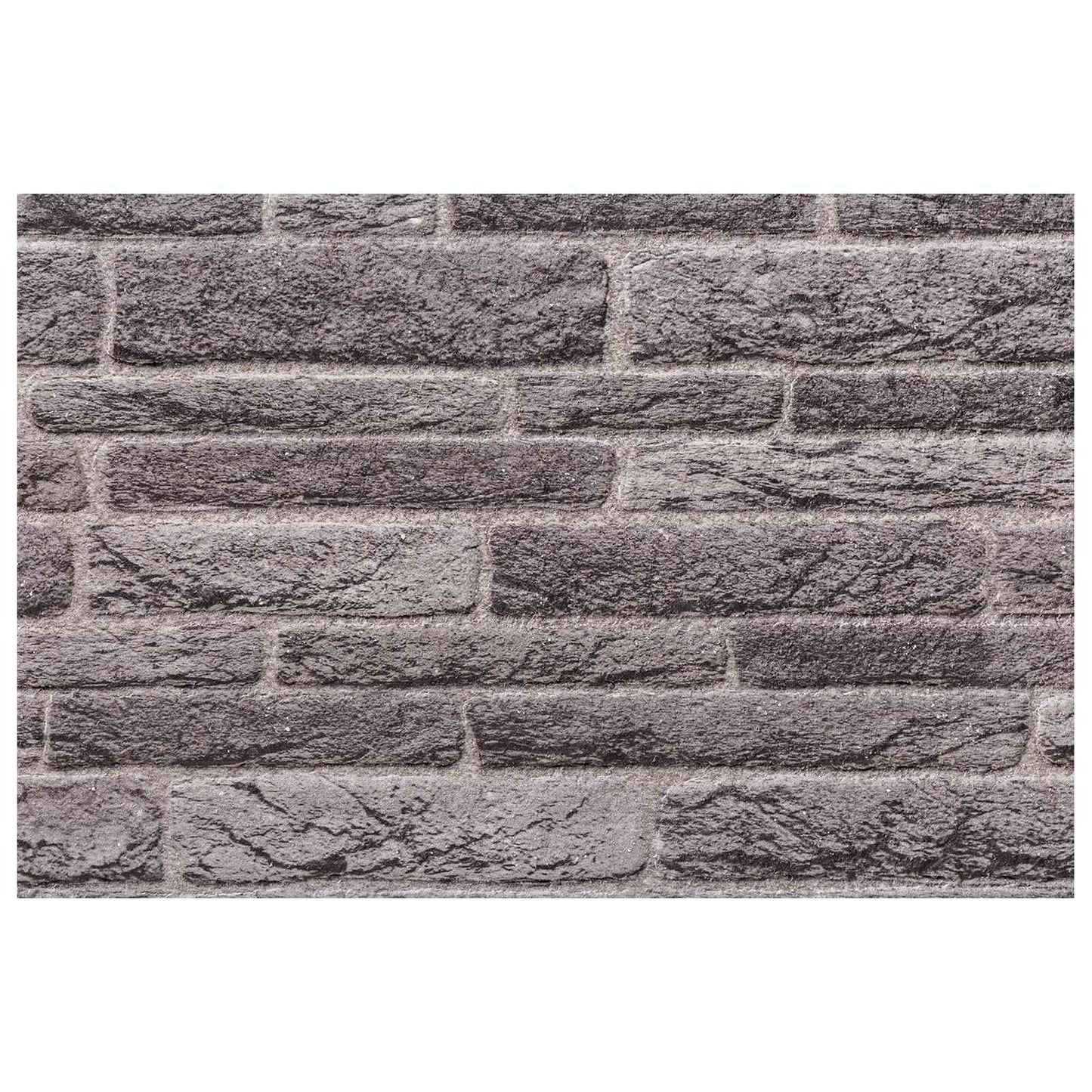 vidaXL Πάνελ τοίχου 10 pcs Ανθρακί 100 x 50 cm Αφρός EPS