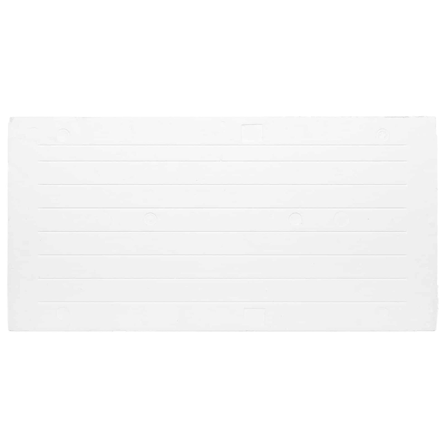 vidaXL Πάνελ τοίχου 10 pcs Ανοιχτό Γκρι και Λευκό 100 x 50 cm