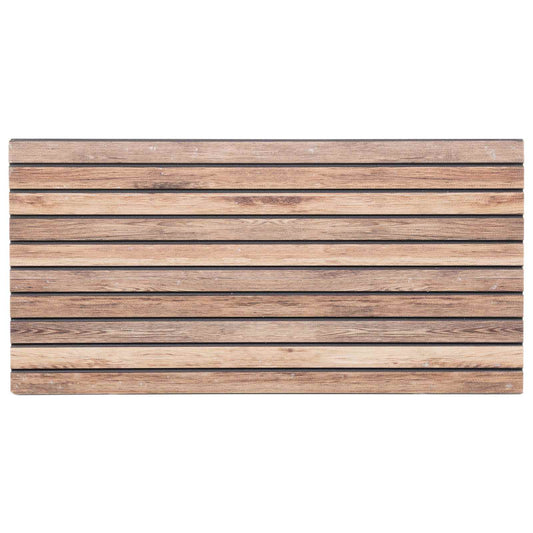 vidaXL Πάνελ τοίχου 10 pcs Ανοιχτό καφέ 100 x 50 cm Αφρός EPS