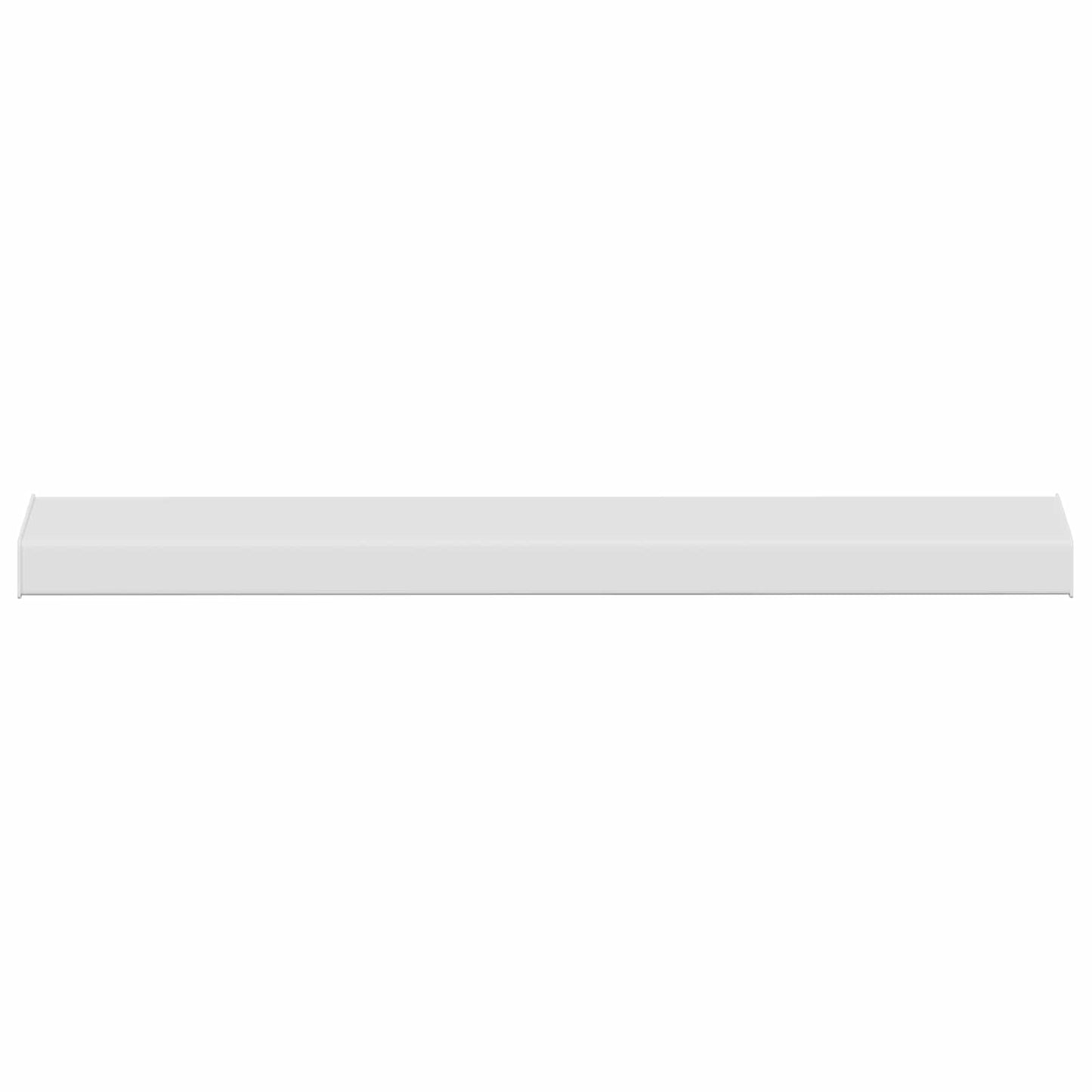 vidaXL Σαβανωτό Παραθύρου Λευκό 80 x 10 x 4,5 εκ PVC