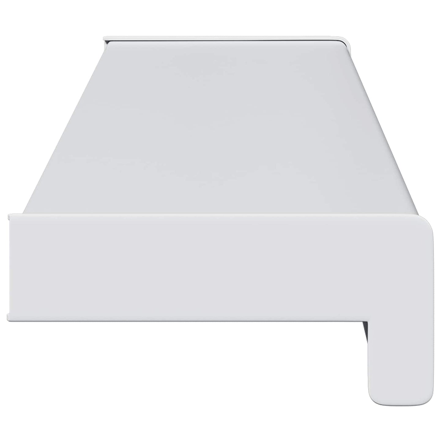 vidaXL Σαβανωτό Παραθύρου Λευκό 100 x 10 x 4,5 εκ PVC