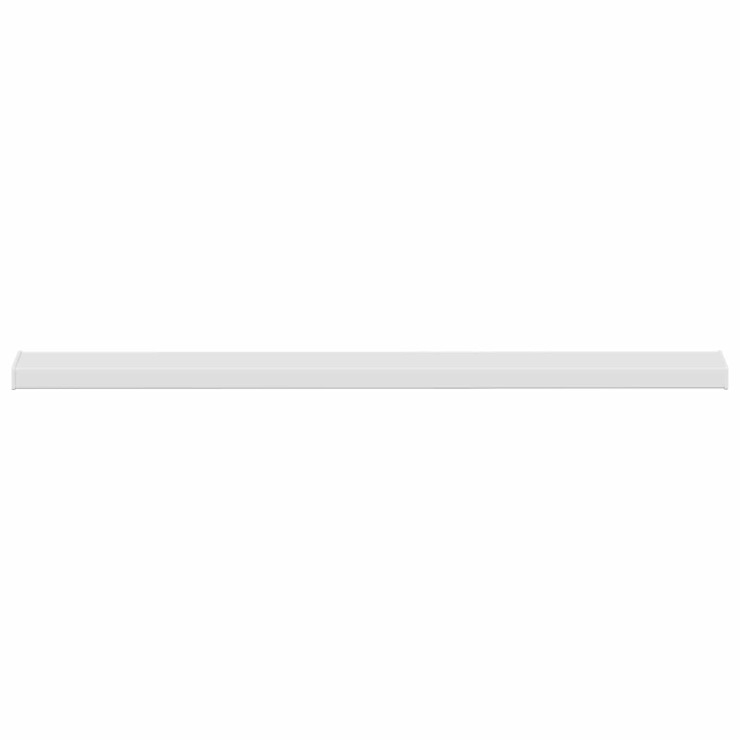 vidaXL Σαβανωτό Παραθύρου Λευκό 140 x 15 x 4,5 εκ PVC