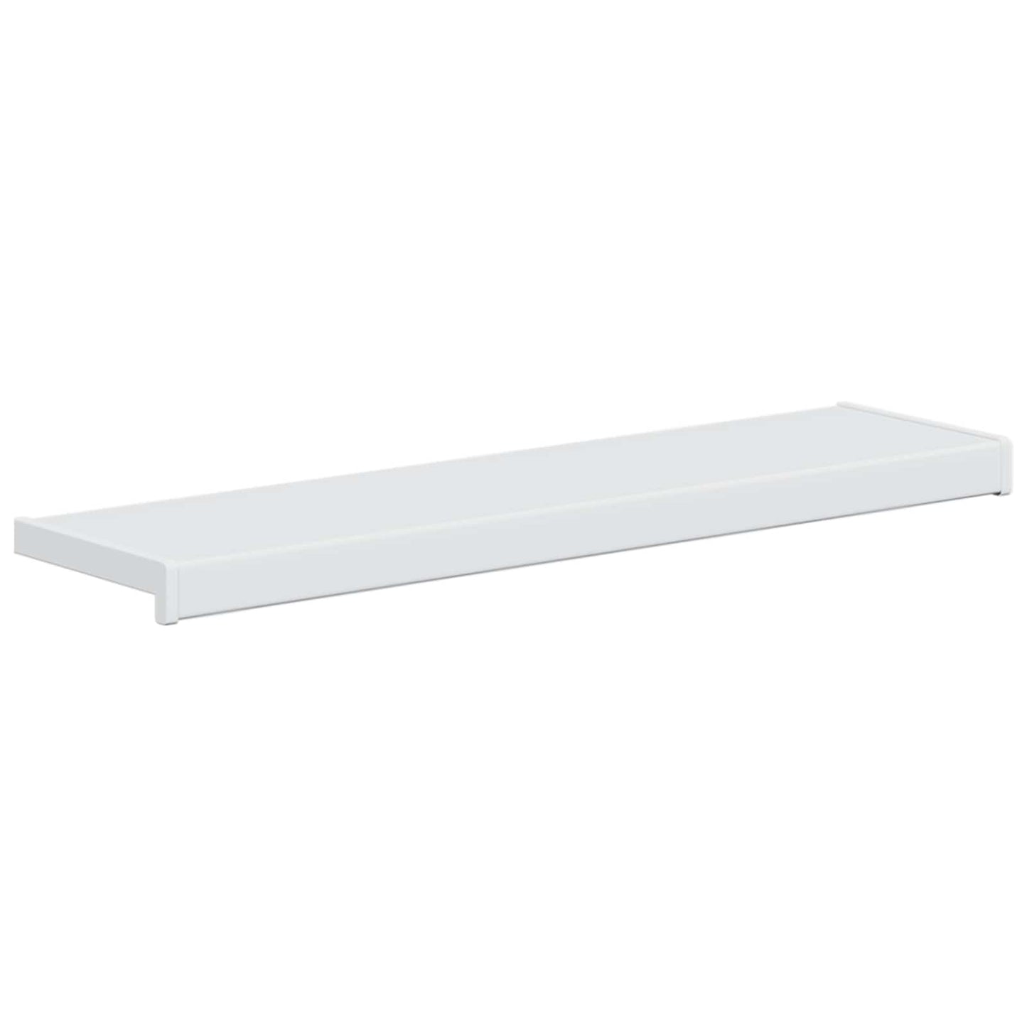 vidaXL Σαβανωτό Παραθύρου Λευκό 80 x 20 x 4,5 εκ PVC