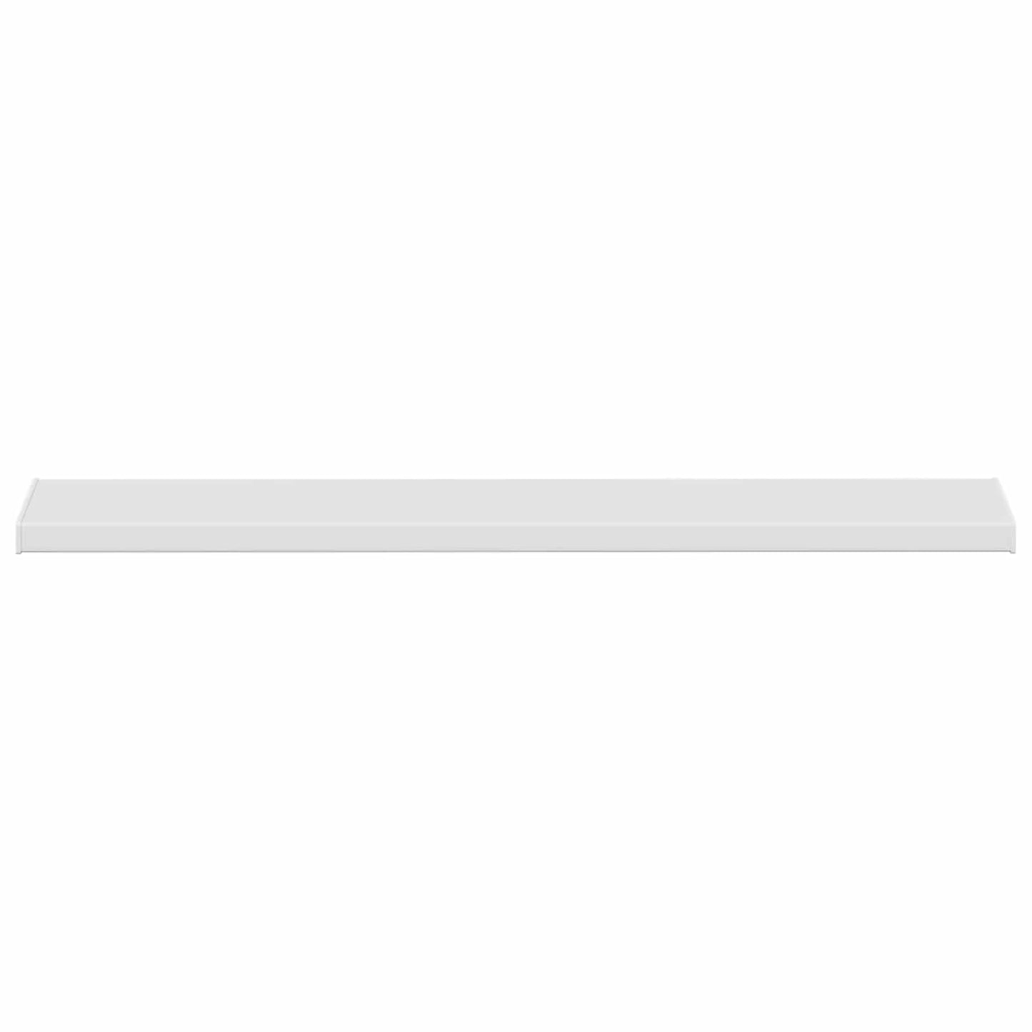 vidaXL Σαβανωτό Παραθύρου Λευκό 160 x 20 x 4,5 εκ PVC
