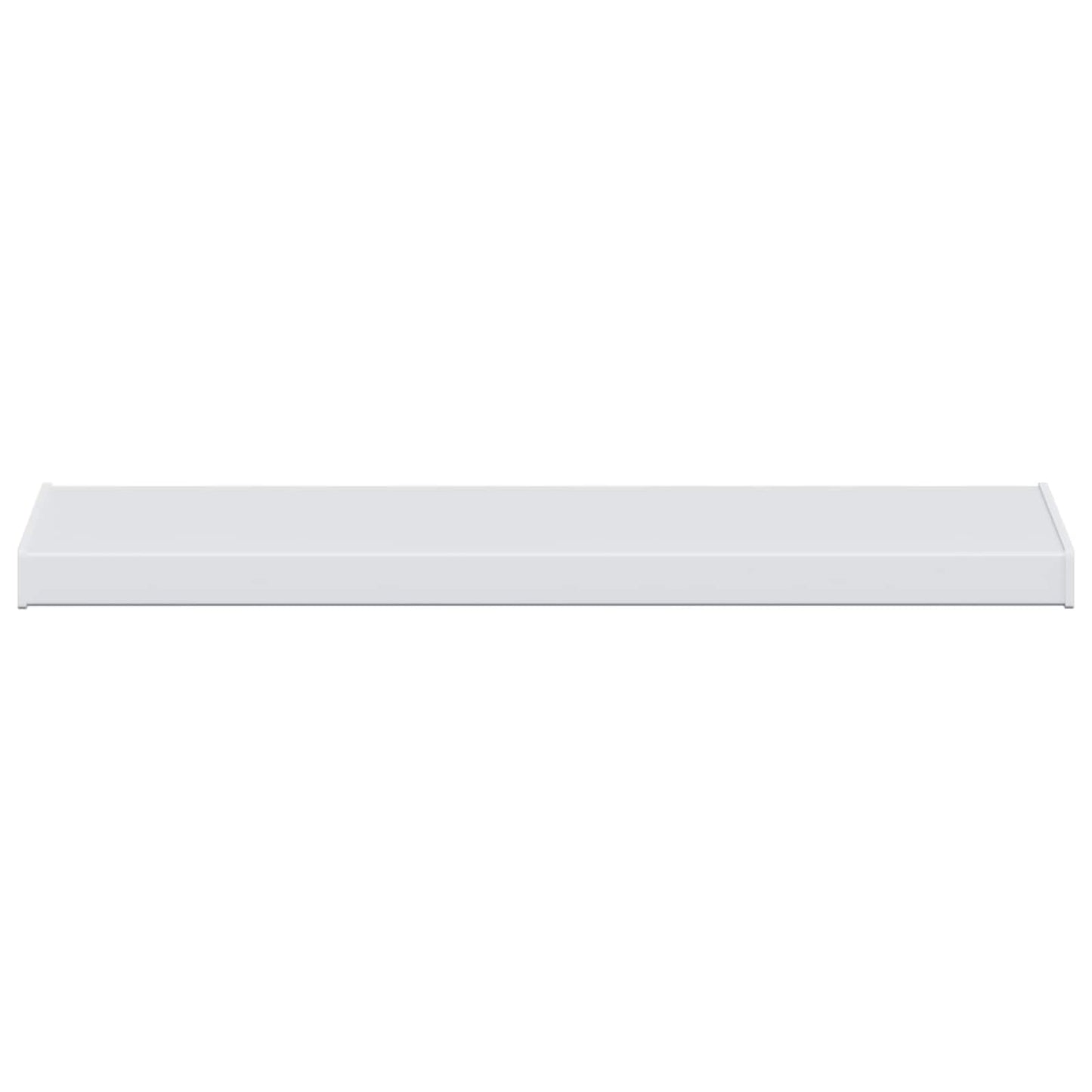 vidaXL Σαβανωτό Παραθύρου Λευκό 100 x 30 x 4,5 εκ PVC