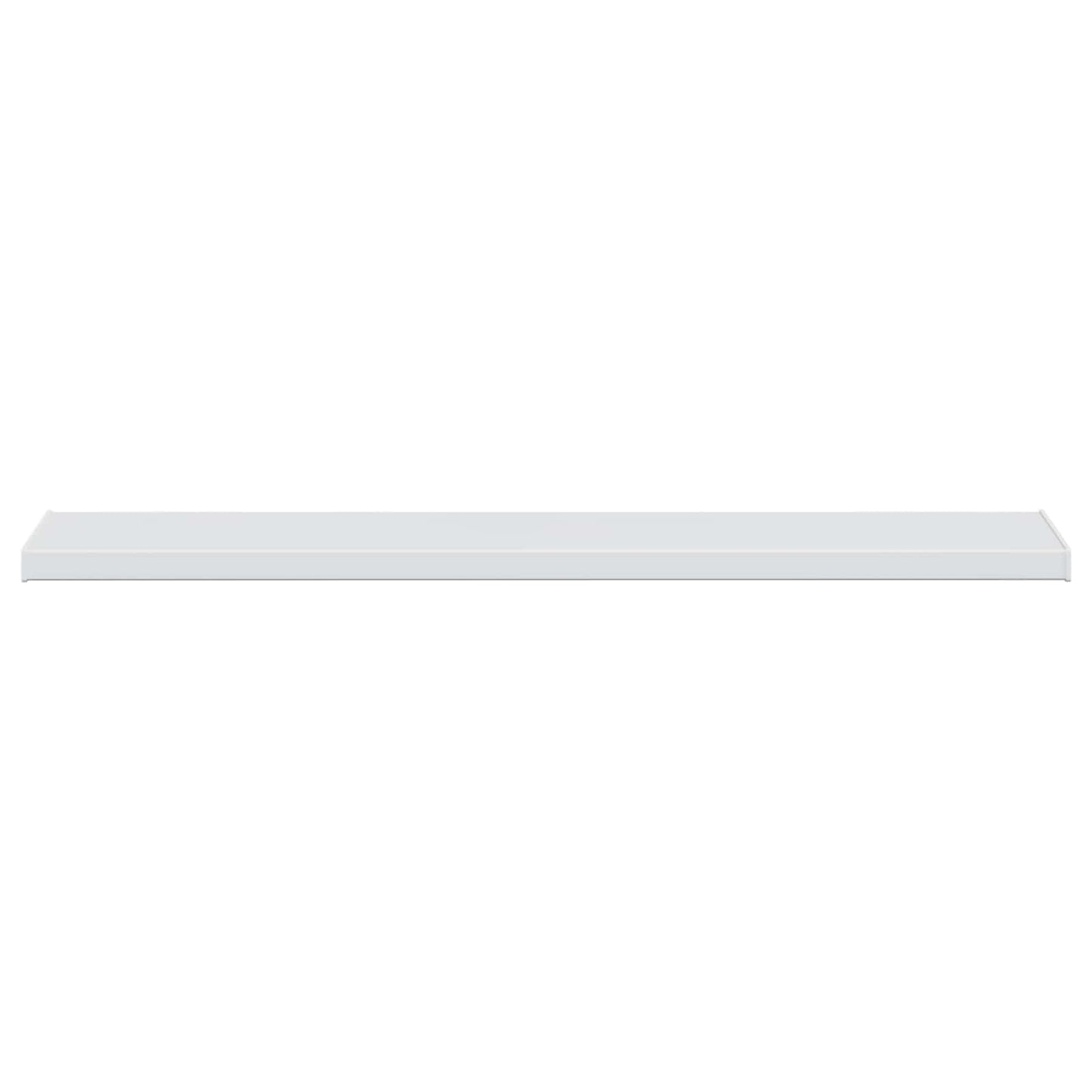 vidaXL Σαβανωτό Παραθύρου Λευκό 120 x 30 x 4,5 εκ PVC