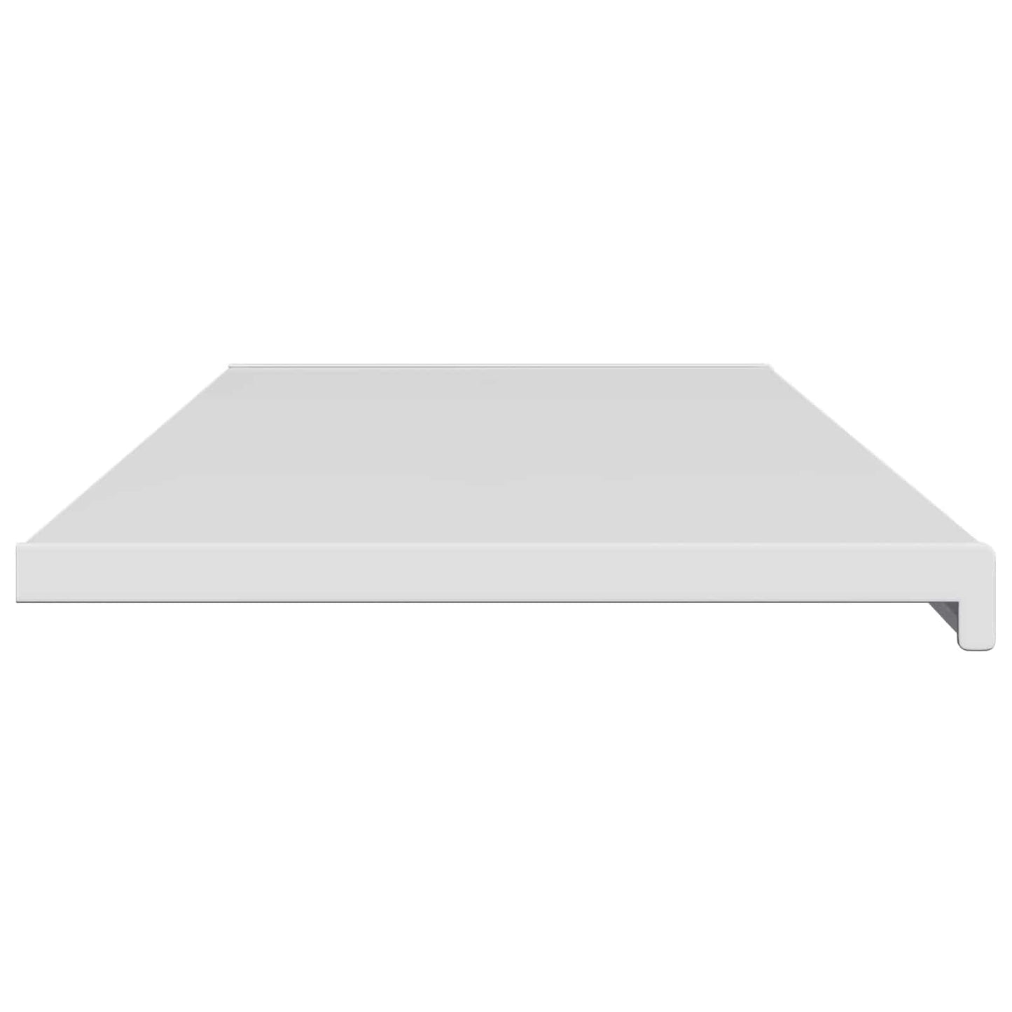 vidaXL Σαβανωτό Παραθύρου Λευκό 160 x 40 x 4,5 εκ PVC