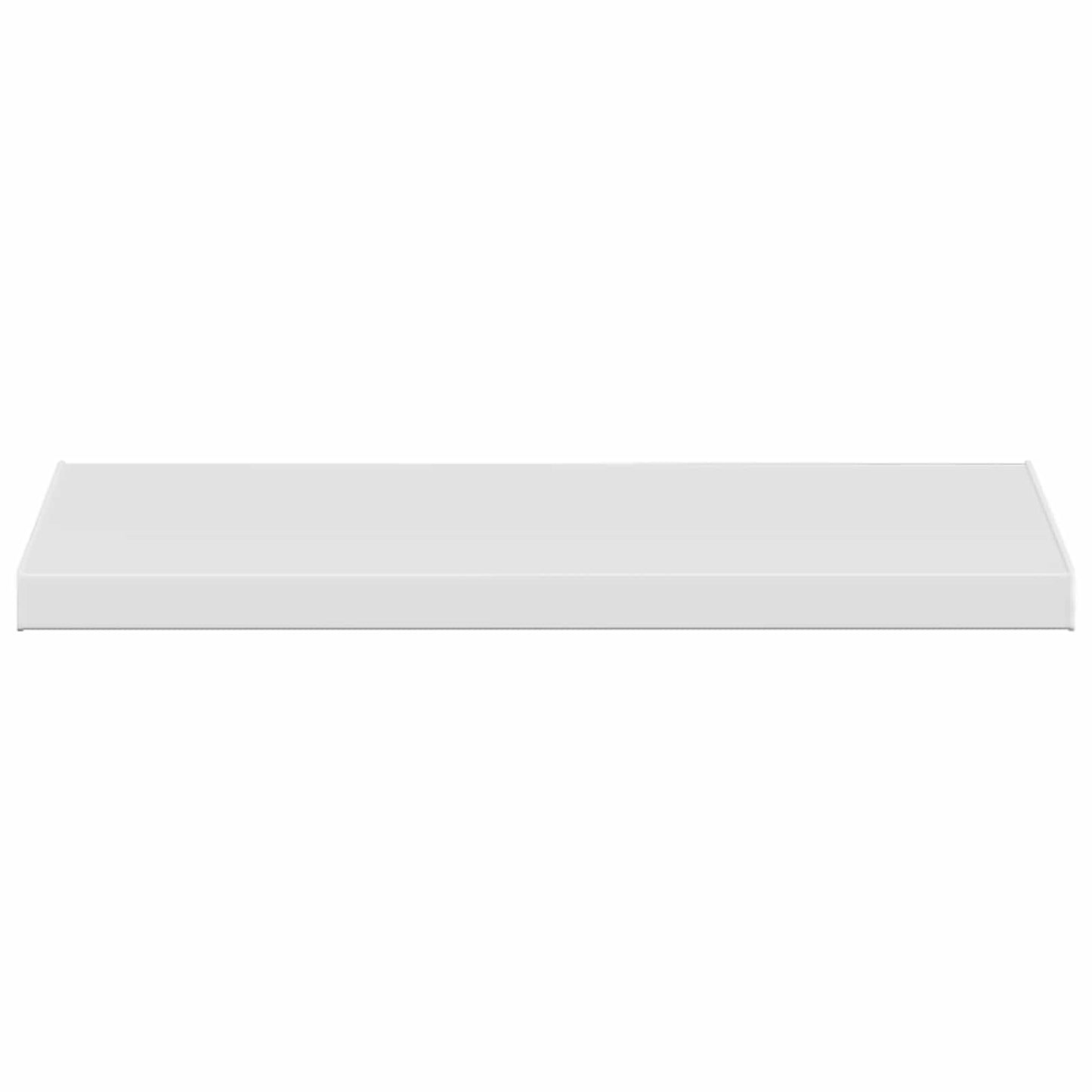 vidaXL Σαβανωτό Παραθύρου Λευκό 80 x 50 x 4,5 εκ PVC