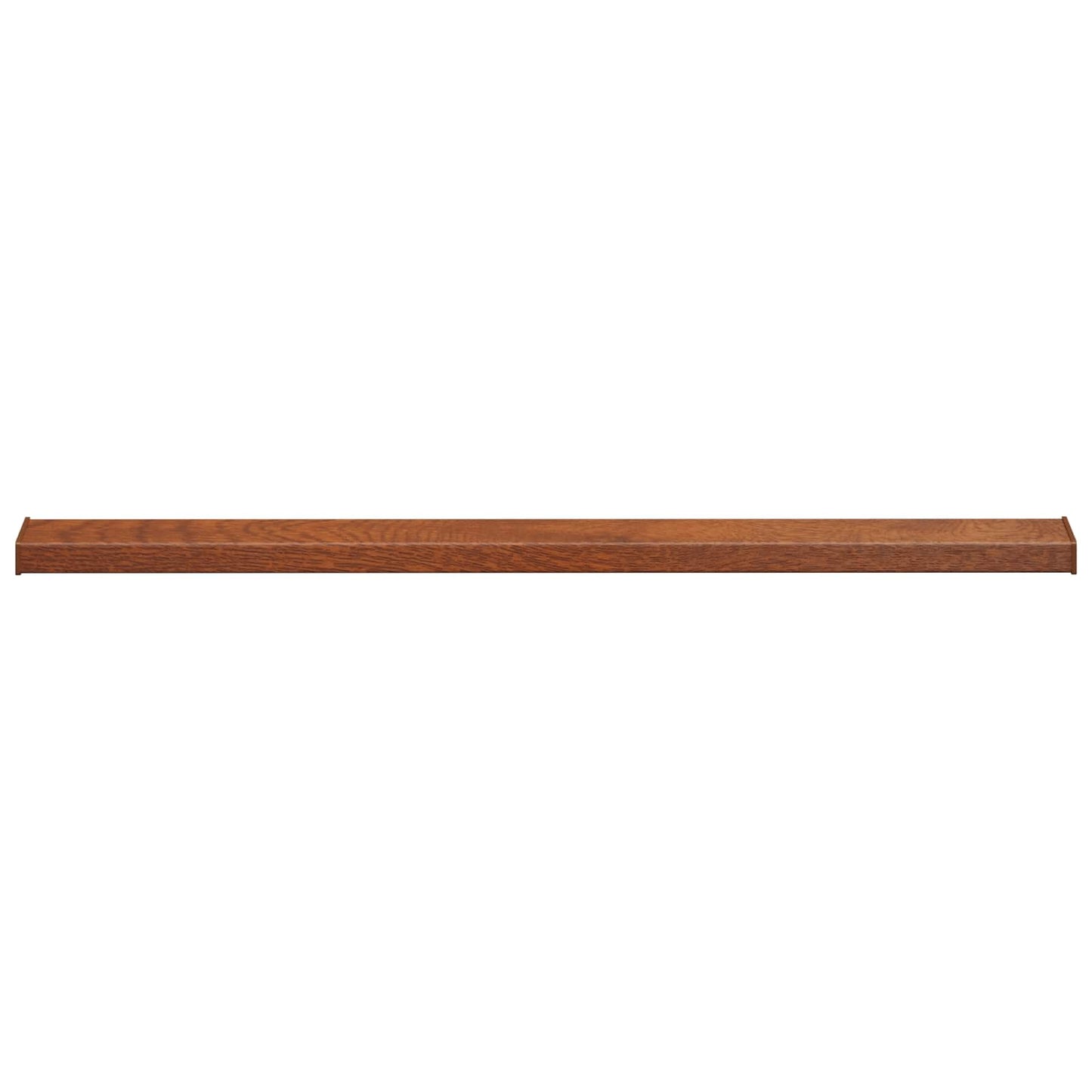 vidaXL Σαβανωτό Παραθύρου Καφέ ξύλο 140 x 15 x 4,5 εκ PVC