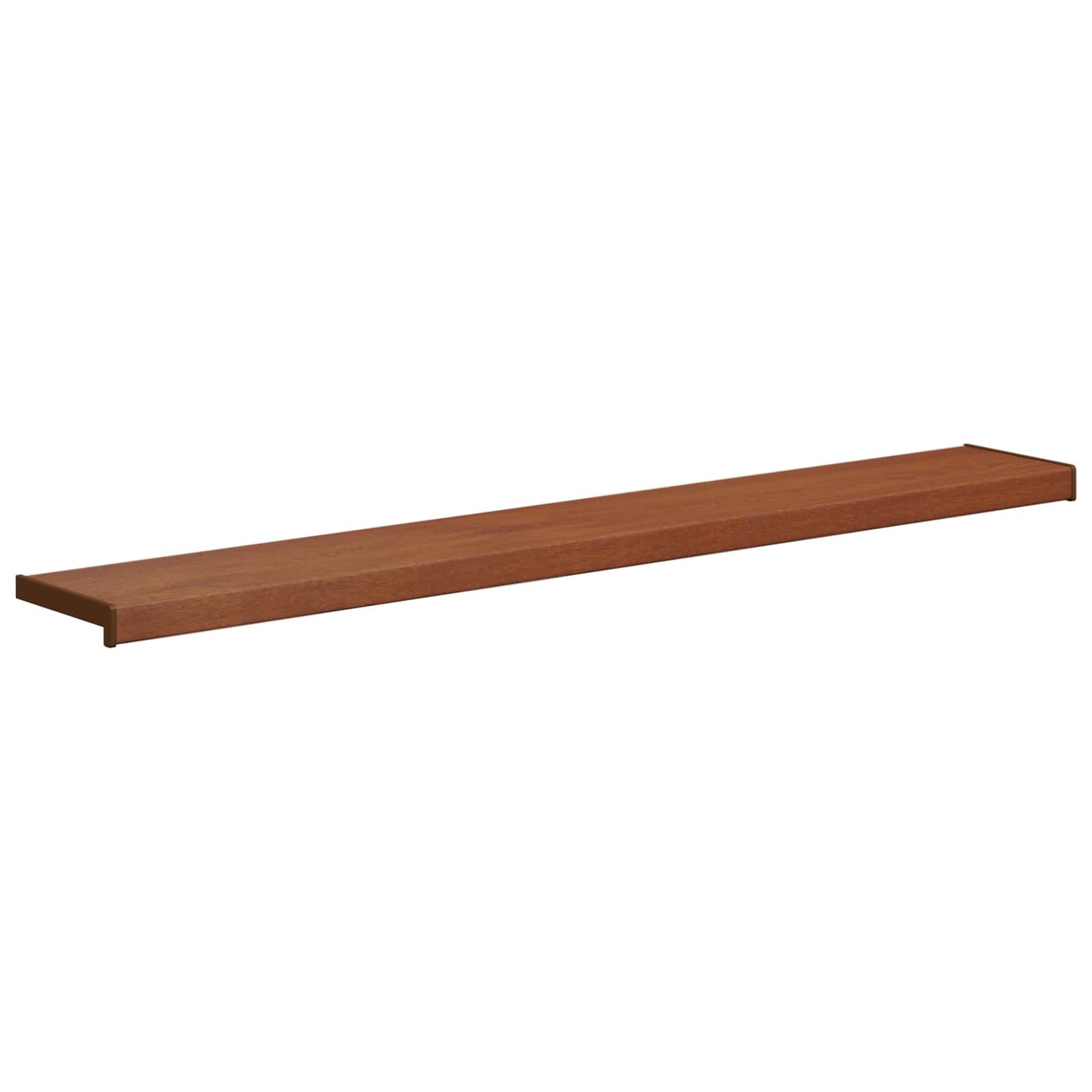 vidaXL Σαβανωτό Παραθύρου Καφέ ξύλο 160 x 20 x 4,5 εκ PVC
