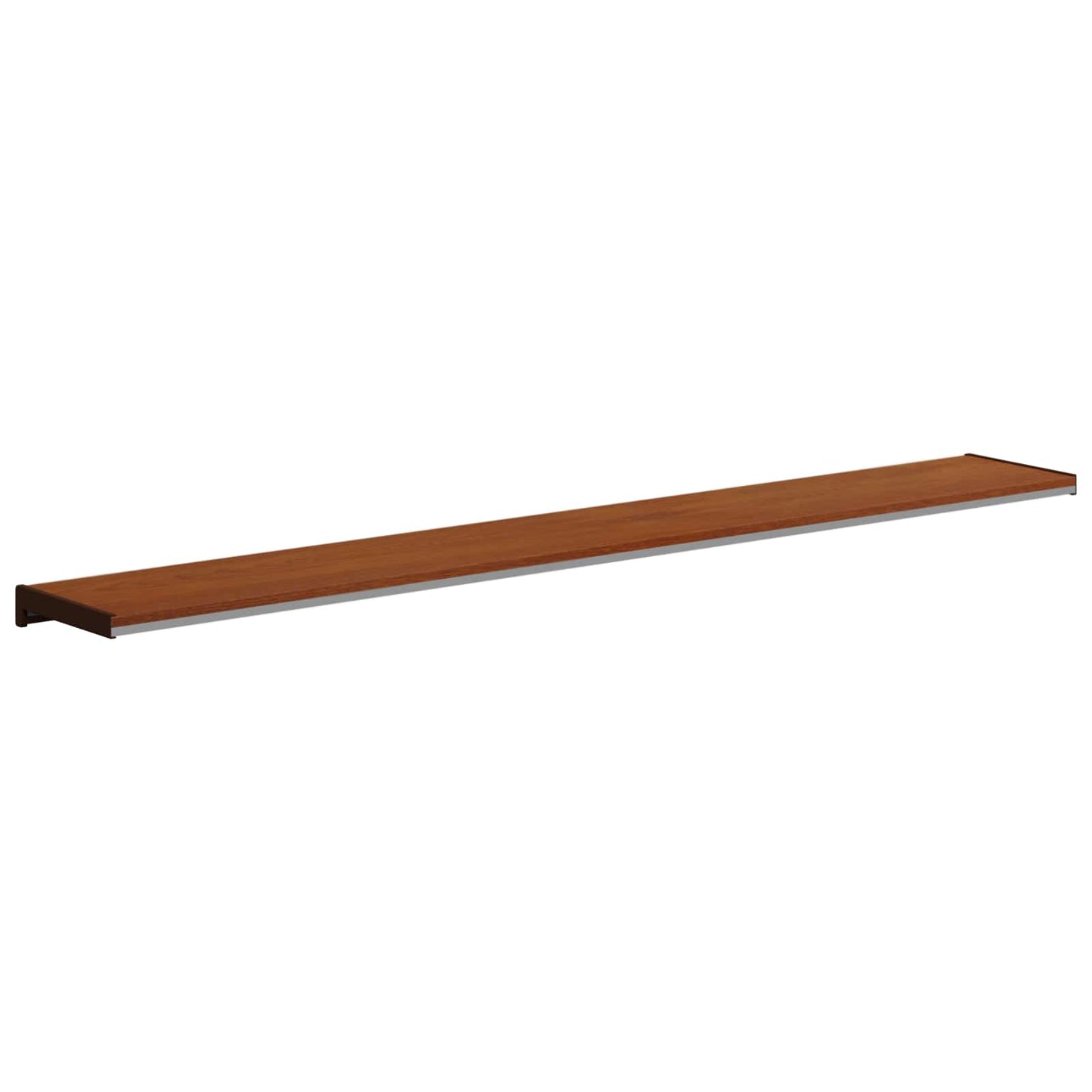 vidaXL Σαβανωτό Παραθύρου Καφέ ξύλο 160 x 20 x 4,5 εκ PVC