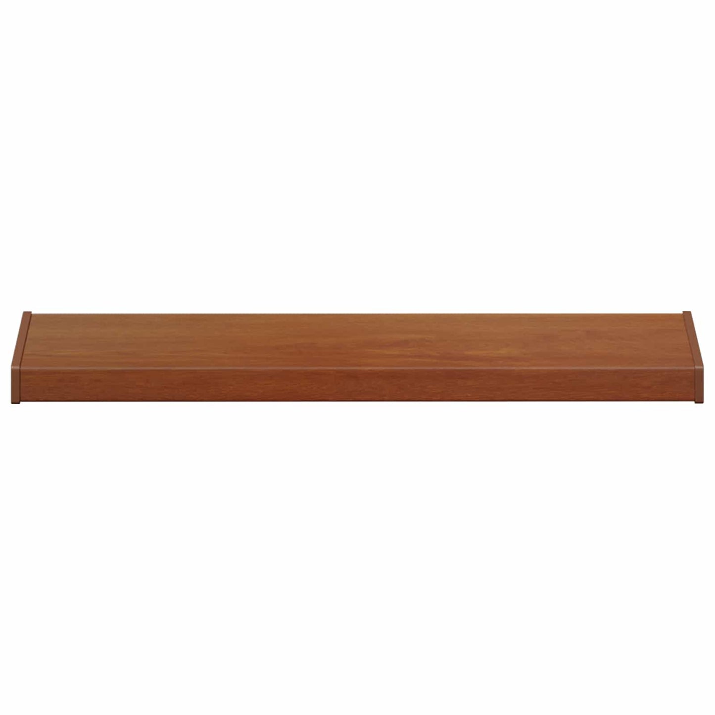 vidaXL Σαβανωτό Παραθύρου Καφέ ξύλο 100 x 25 x 4,5 εκ. PVC