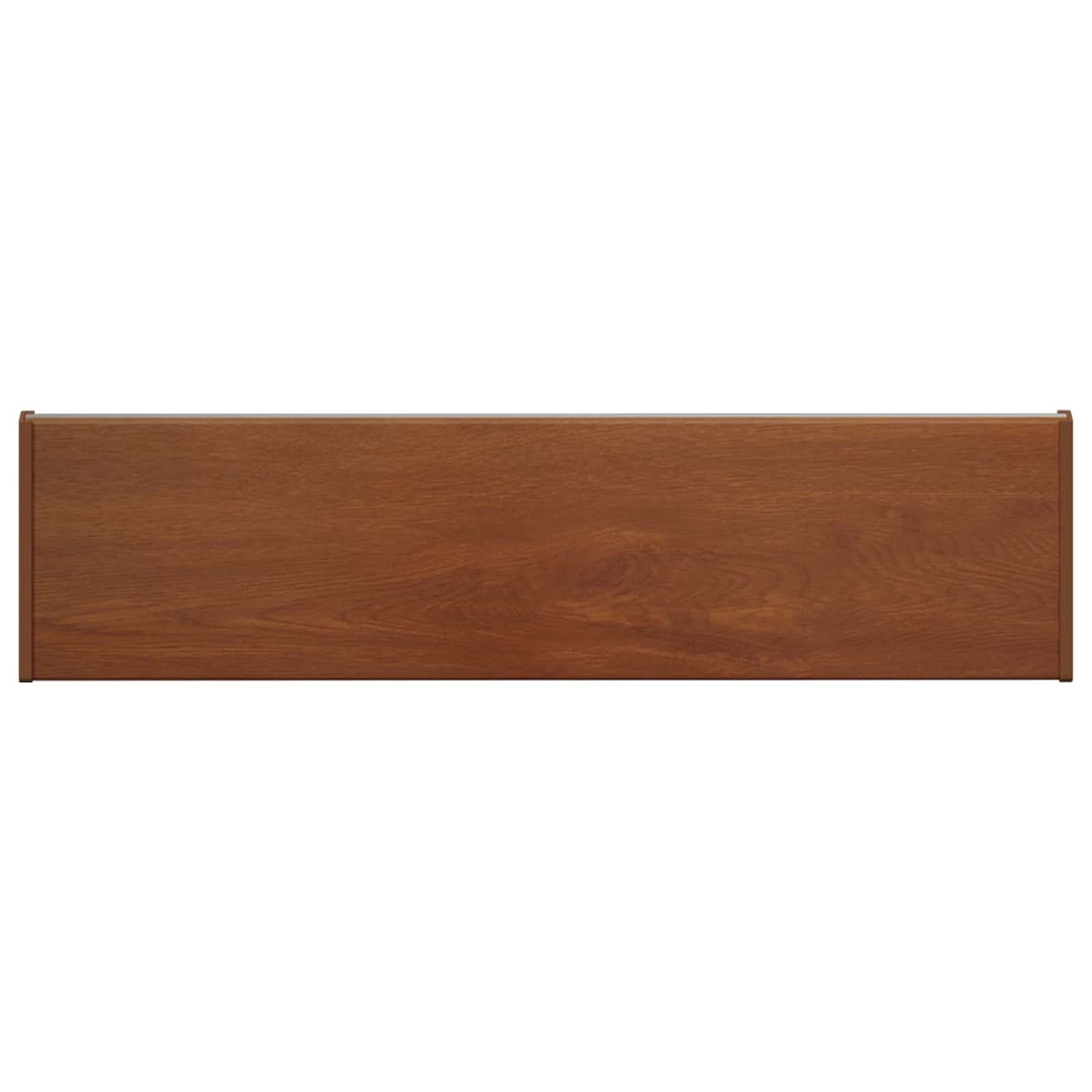 vidaXL Σαβανωτό Παραθύρου Καφέ ξύλο 100 x 25 x 4,5 εκ. PVC