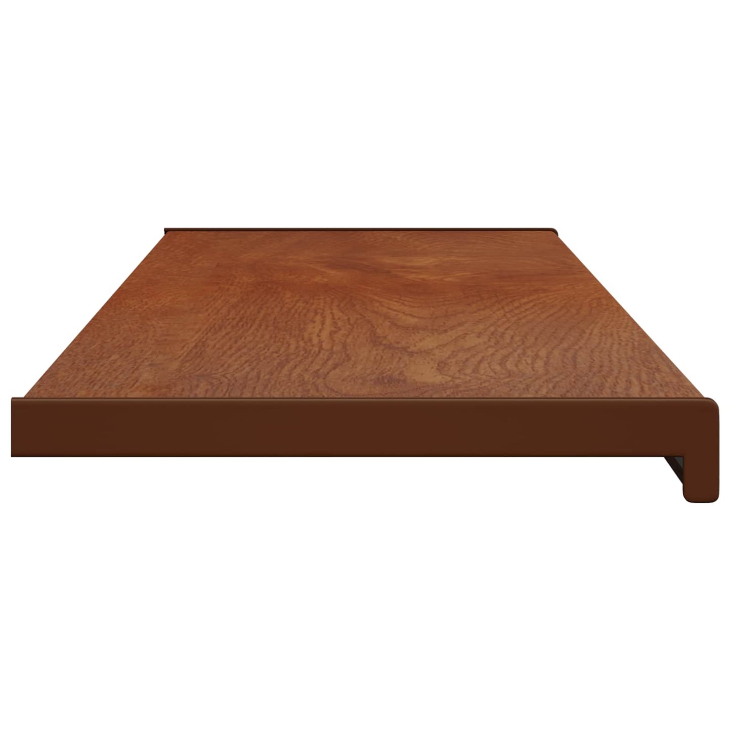 vidaXL Σαβανωτό Παραθύρου Καφέ ξύλο 160 x 30 x 4,5 εκ PVC