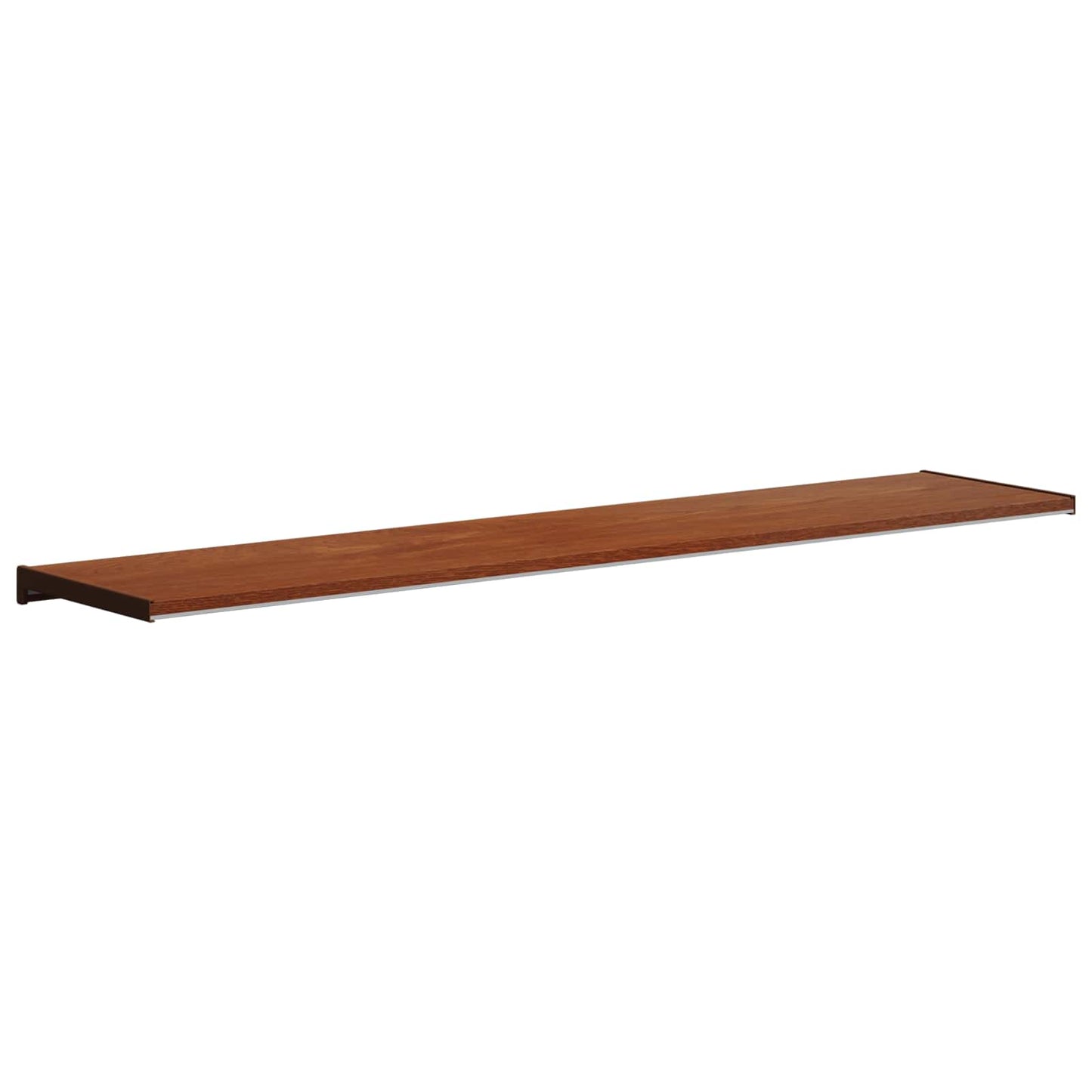 vidaXL Σαβανωτό Παραθύρου Καφέ ξύλο 160 x 35 x 4,5 εκ PVC