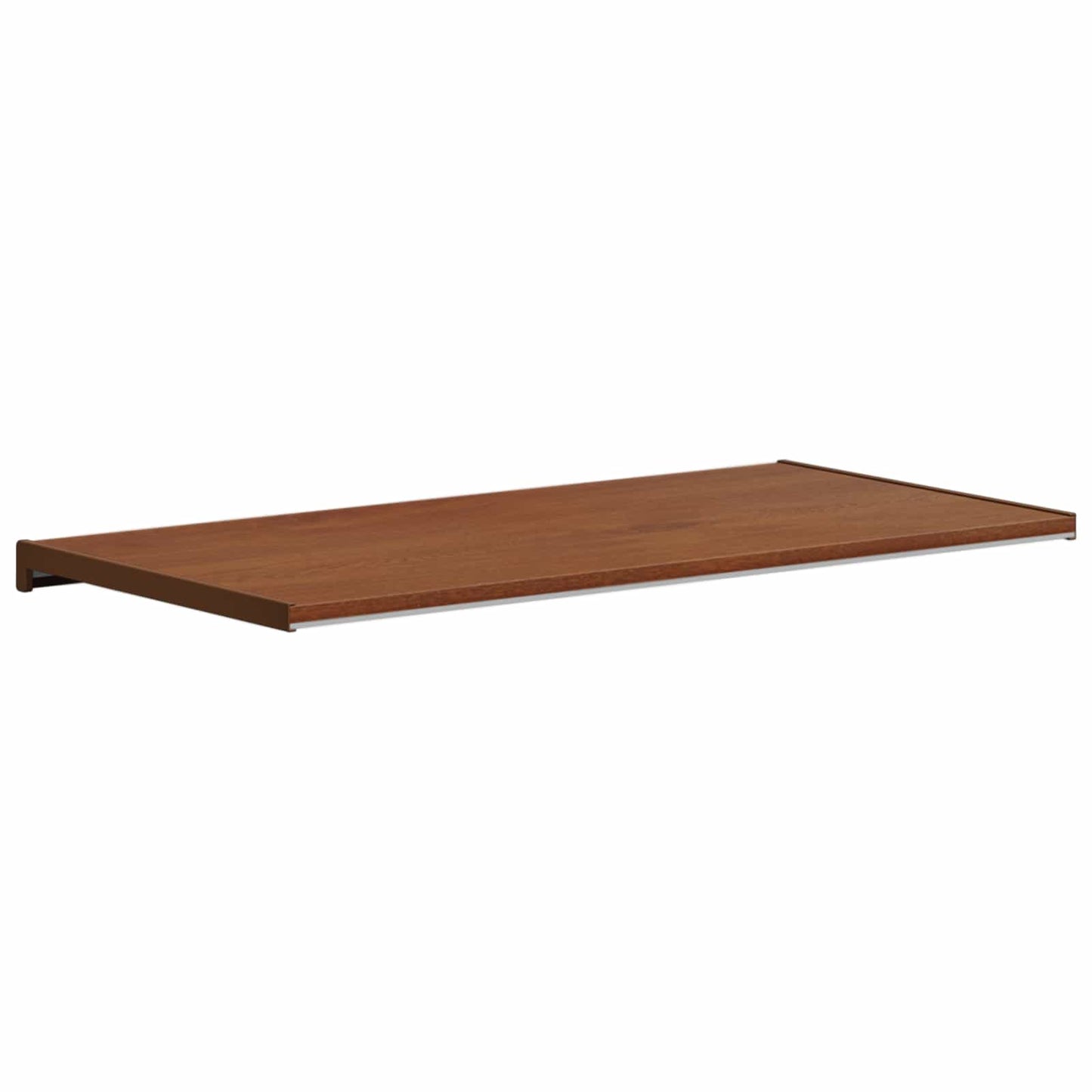 vidaXL Σαβανωτό Παραθύρου Καφέ ξύλο 80 x 40 x 4,5 εκ PVC