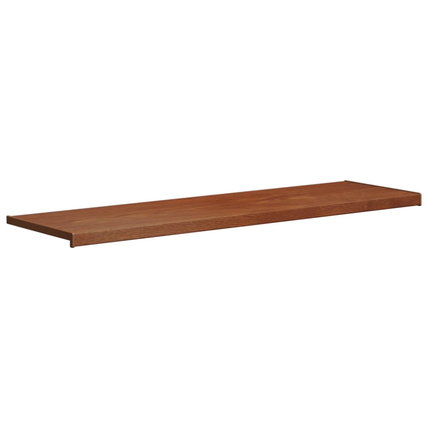 vidaXL Σαβανωτό Παραθύρου Καφέ ξύλο 160 x 45 x 4,5 εκ PVC