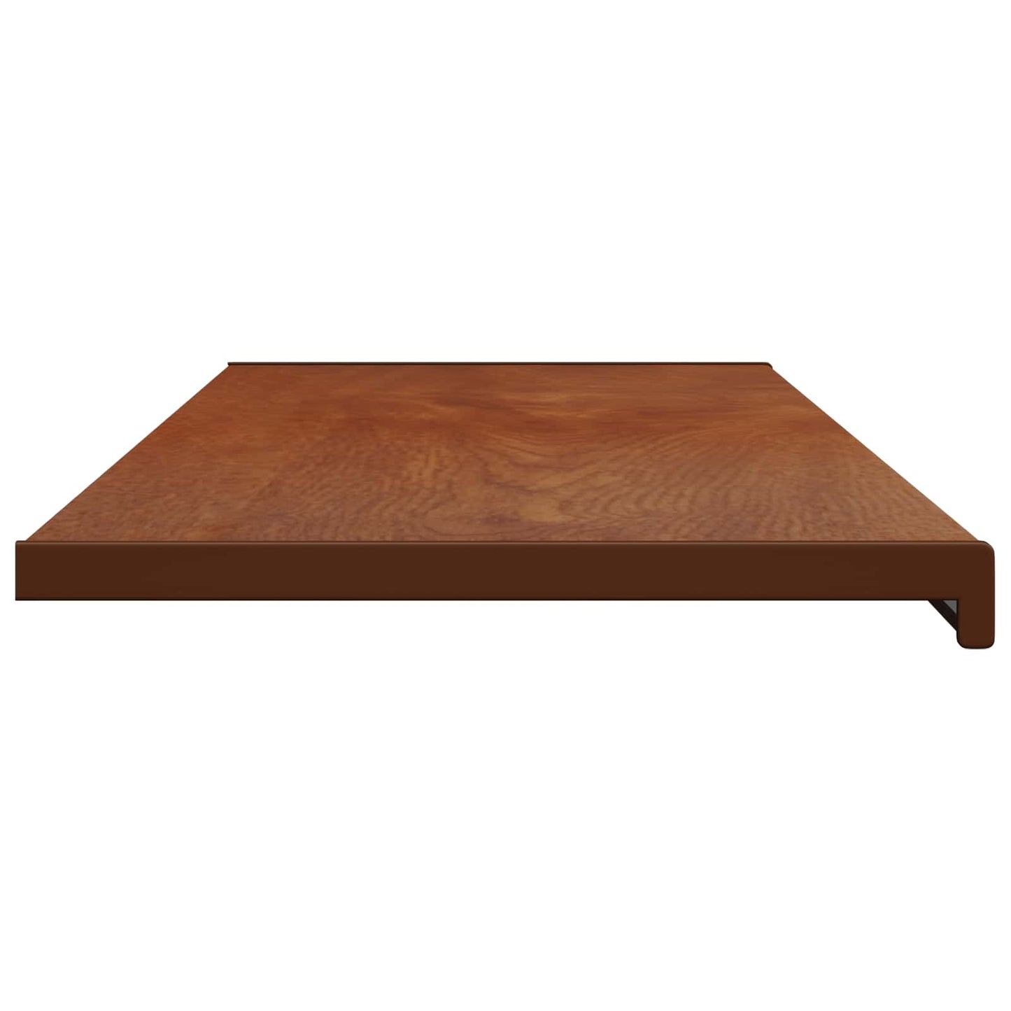 vidaXL Σαβανωτό Παραθύρου Καφέ ξύλο 160 x 45 x 4,5 εκ PVC