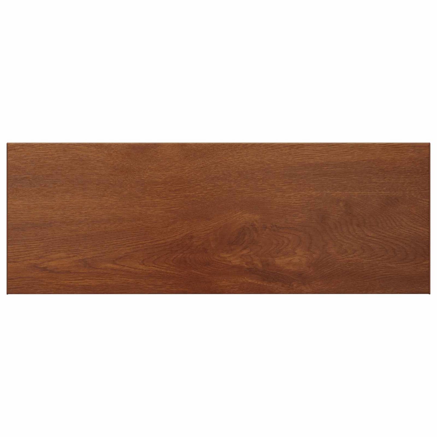 vidaXL Σαβανωτό Παραθύρου Καφέ ξύλο 140 x 50 x 4,5 εκ PVC