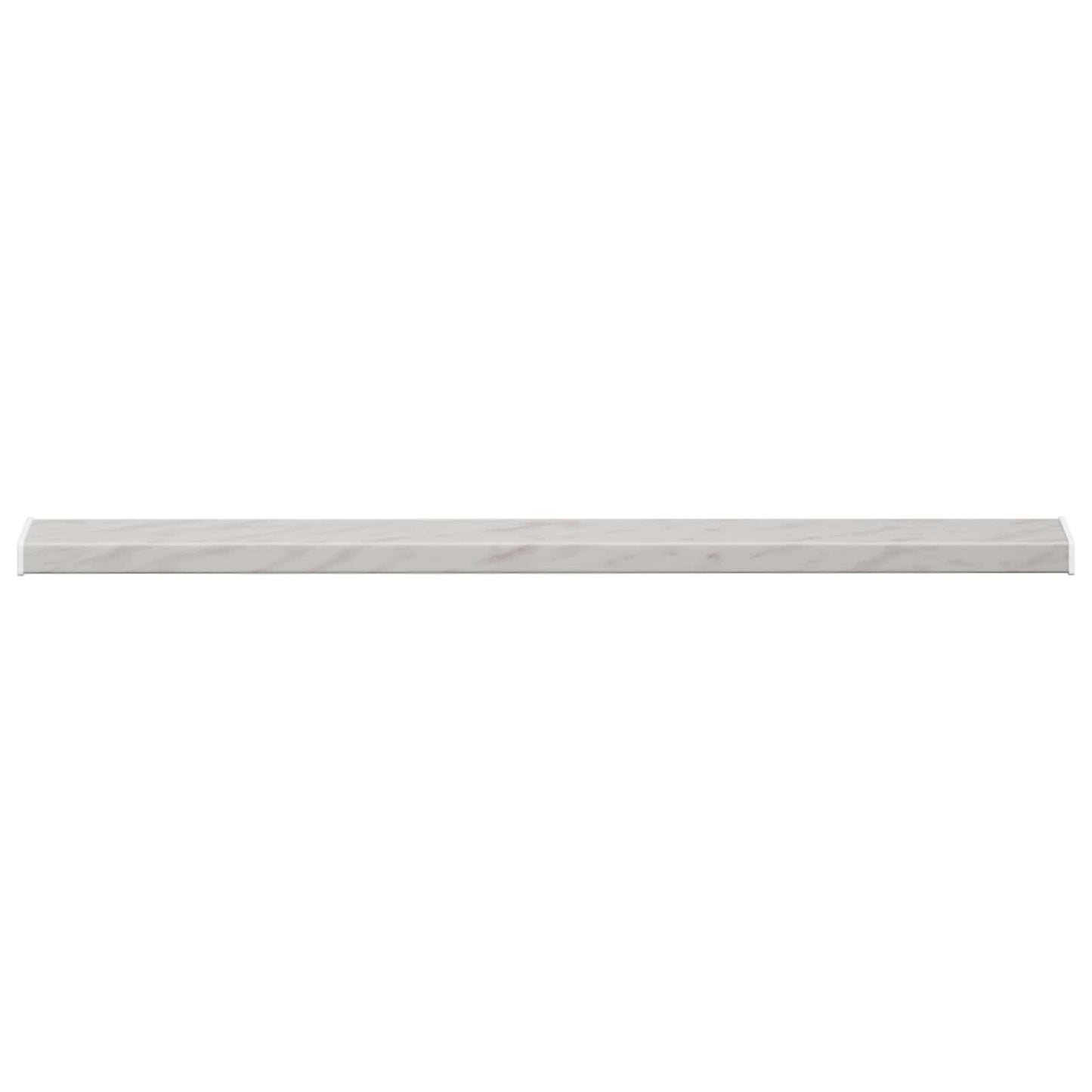 vidaXL Σαβανωτό Παραθύρου Υφή Μάρμαρου 160 x 10 x 4,5 εκ PVC