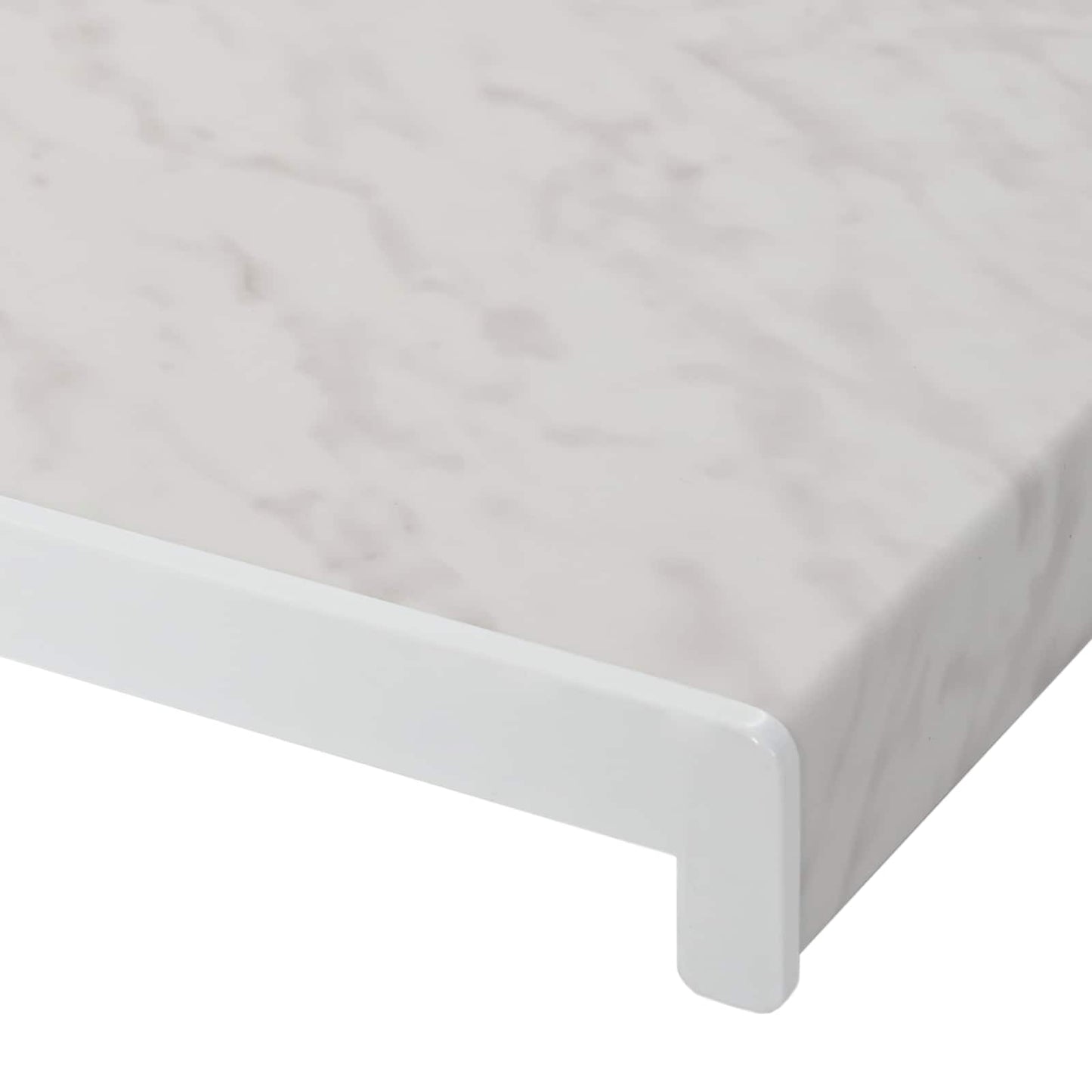 vidaXL Σαβανωτό Παραθύρου Υφή Μάρμαρου 160 x 15 x 4,5 εκ PVC