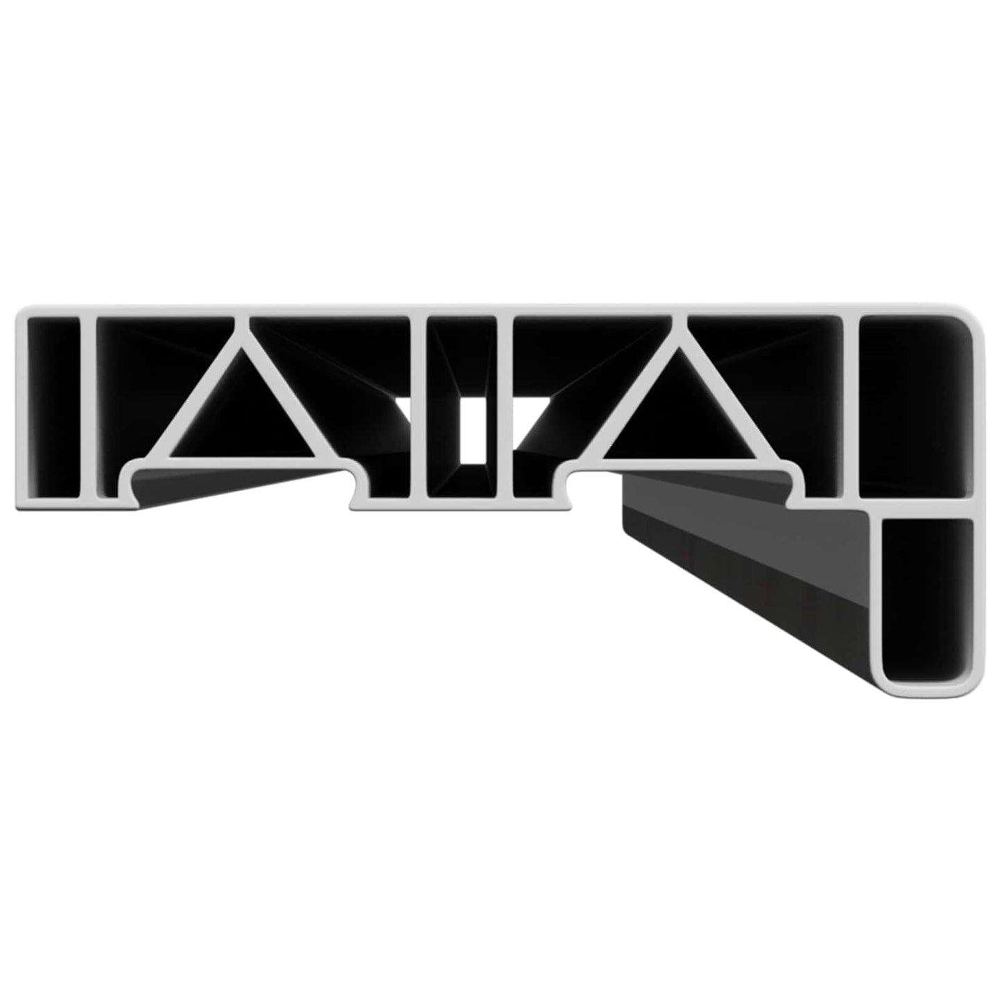 vidaXL Σαβανωτό Παραθύρου Υφή Μάρμαρου 160 x 15 x 4,5 εκ PVC