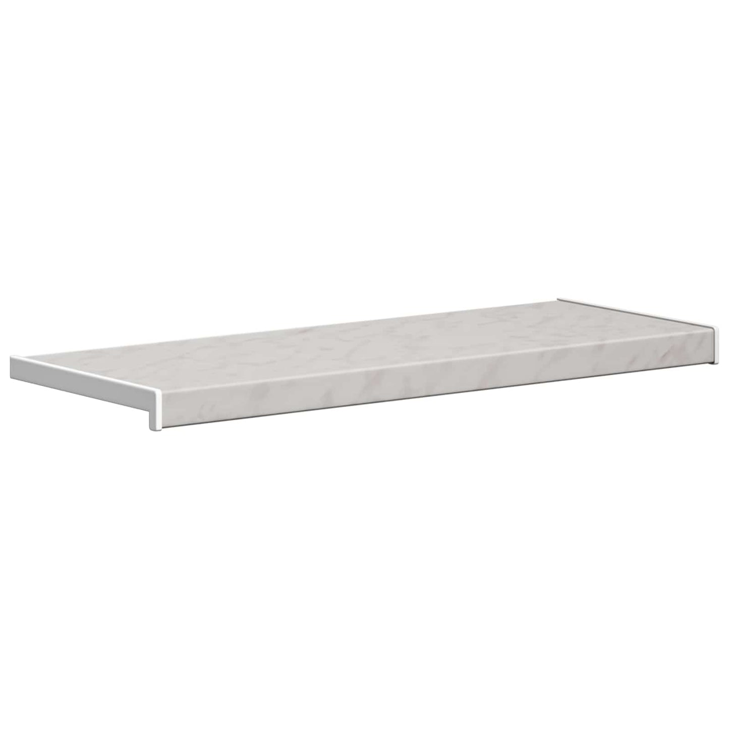 vidaXL Σαβανωτό Παραθύρου Υφή Μάρμαρου 80 x 35 x 4,5 εκ PVC