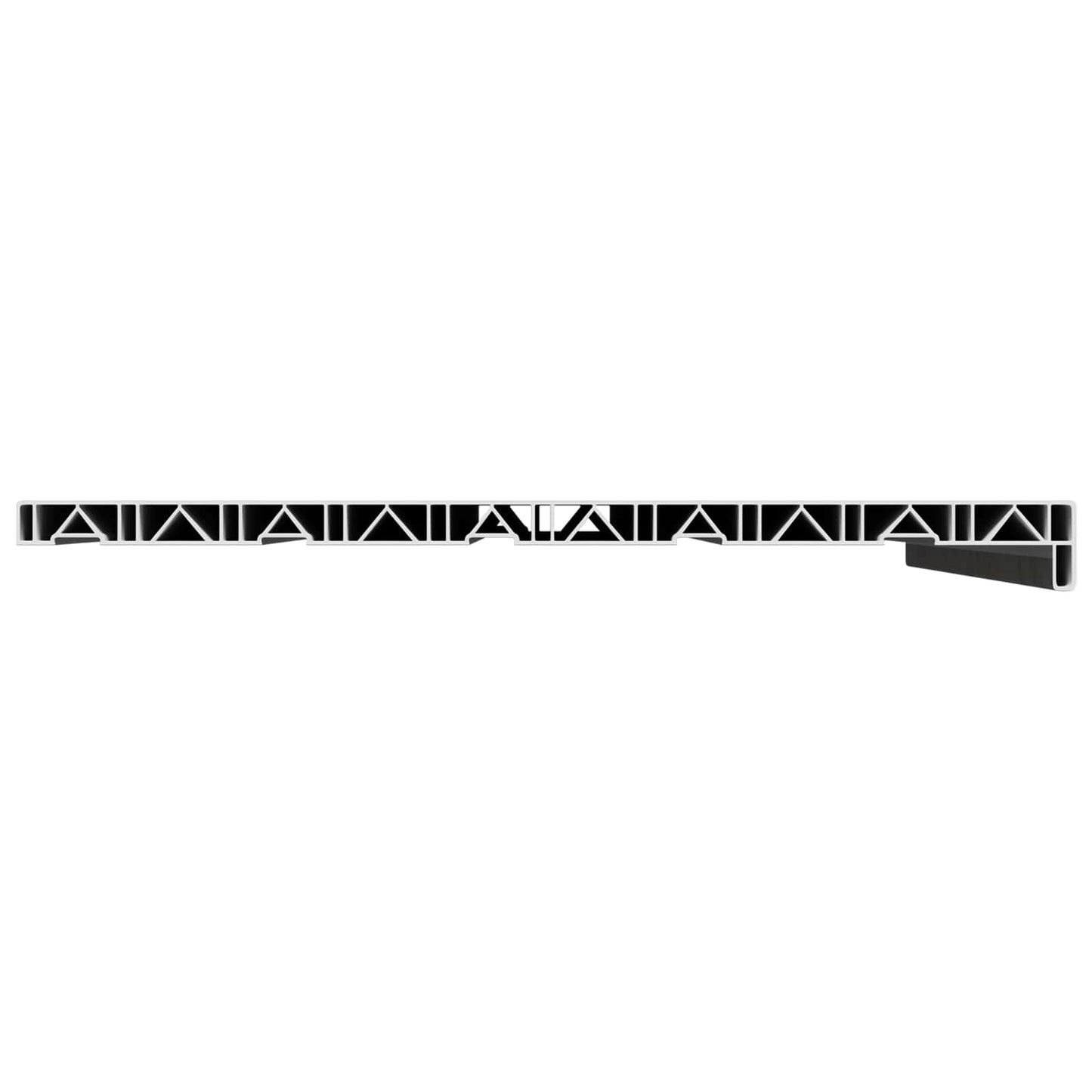 vidaXL Σαβανωτό Παραθύρου Υφή Μάρμαρου 80 x 50 x 4,5 εκ PVC