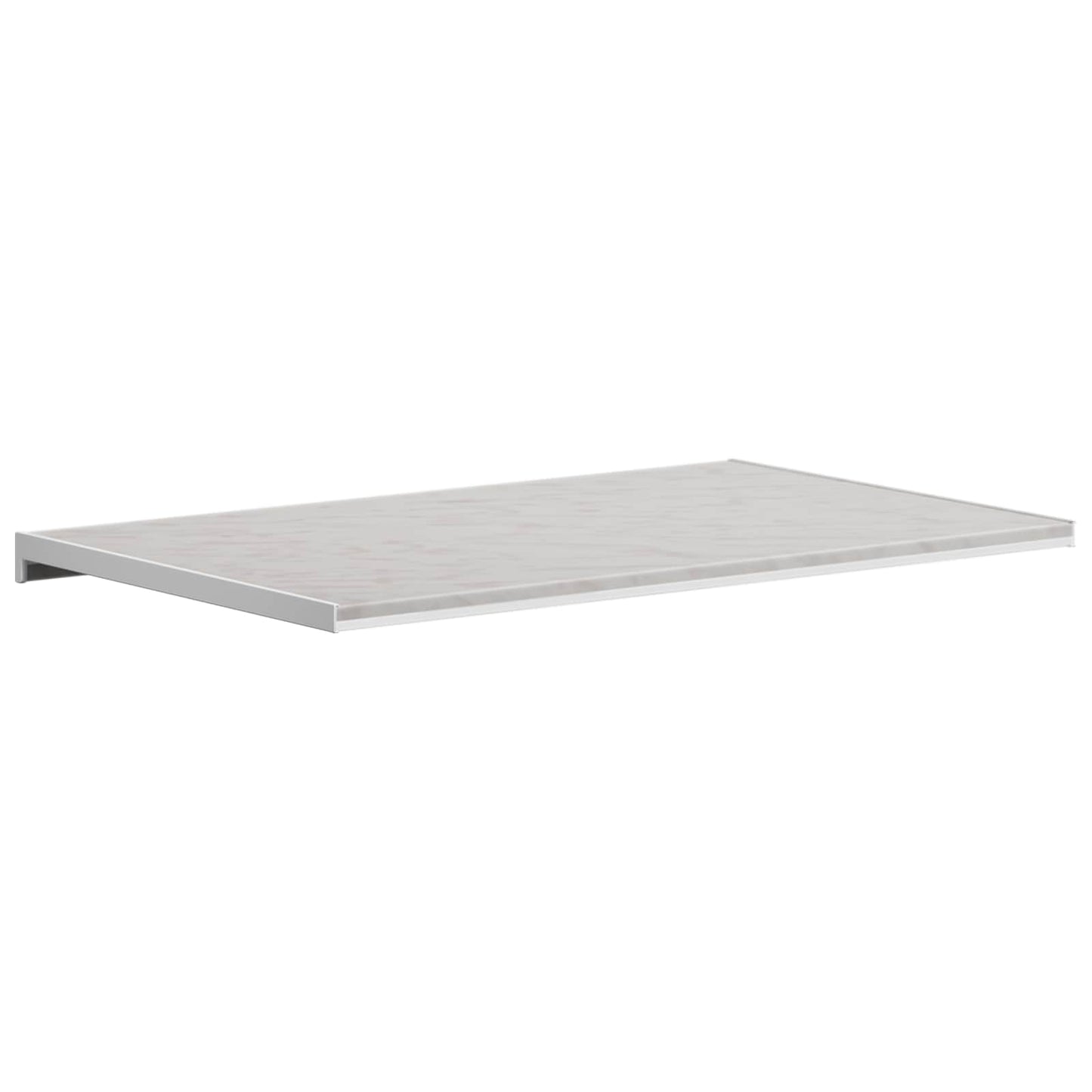 vidaXL Σαβανωτό Παραθύρου Υφή Μάρμαρου 80 x 50 x 4,5 εκ PVC
