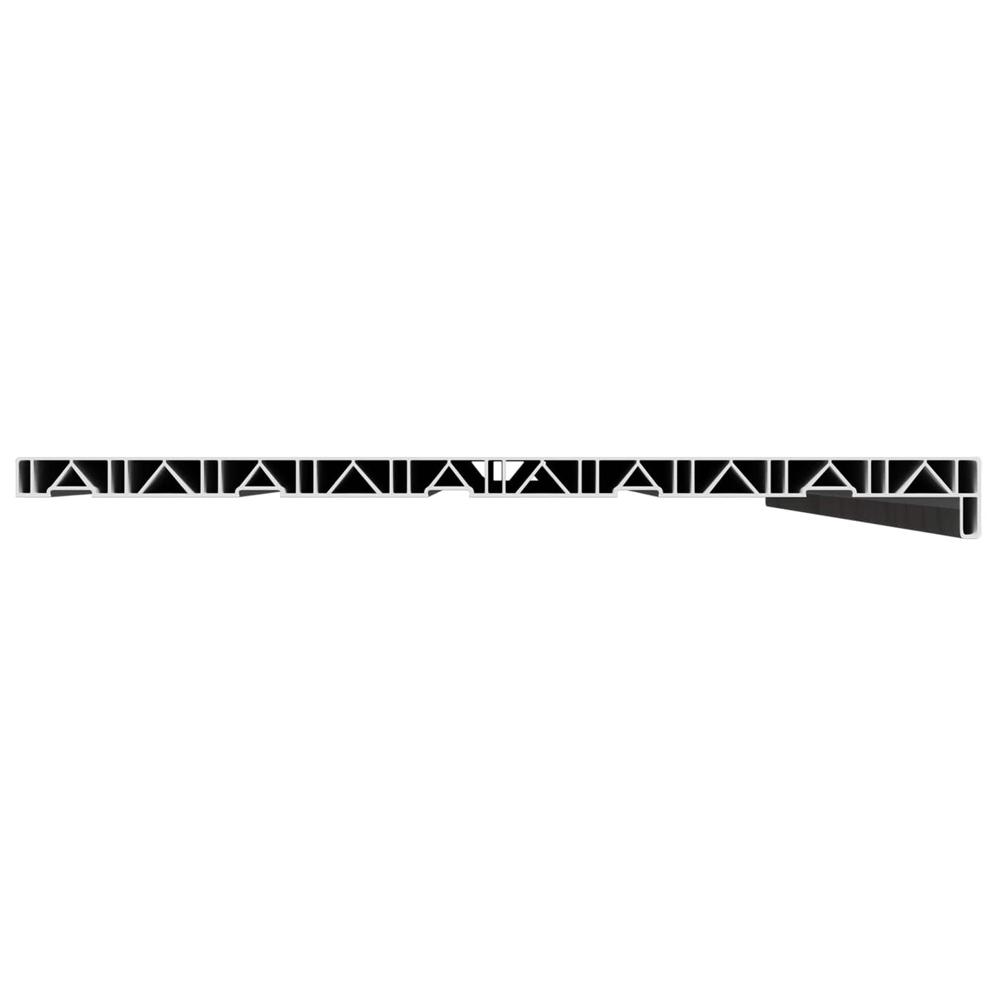 vidaXL Σαβανωτό Παραθύρου Υφή Μάρμαρου 160 x 50 x 4,5 εκ PVC