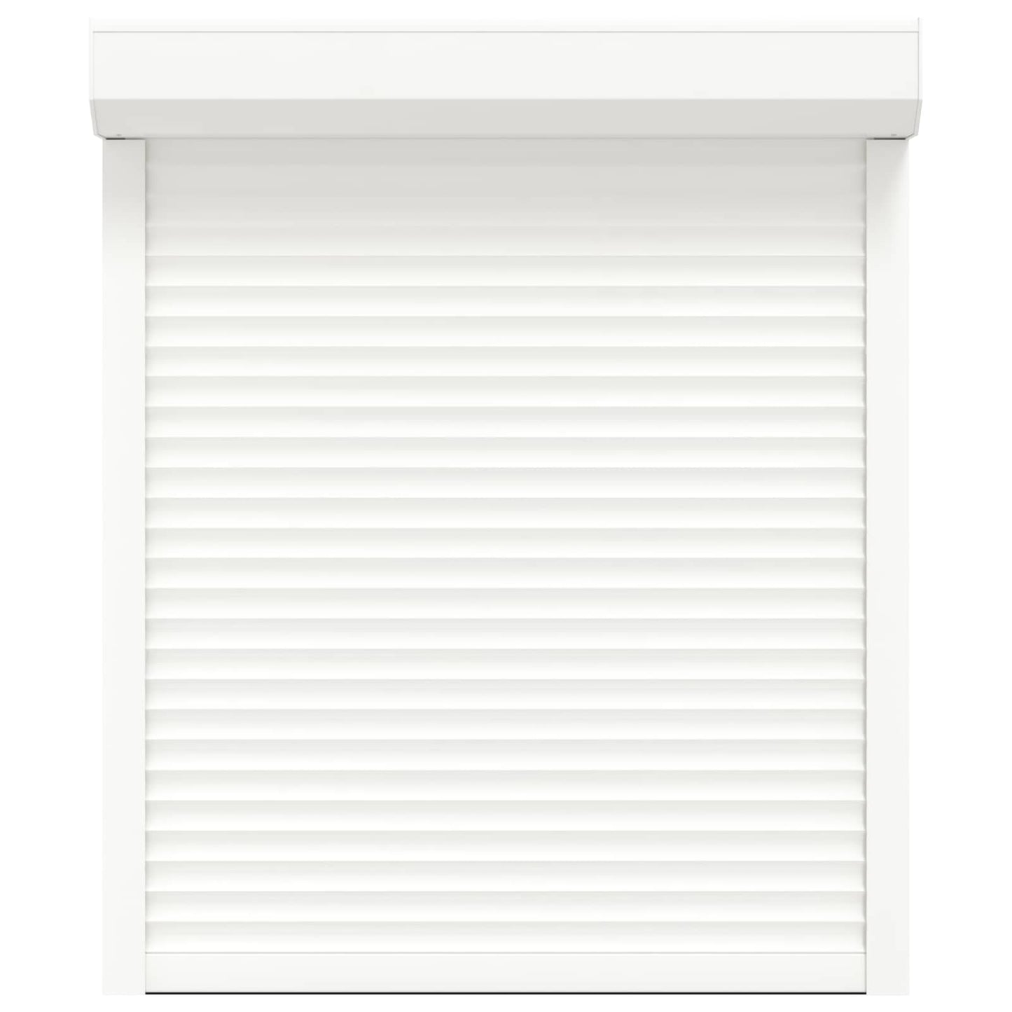 vidaXL Ρολό εισόδου Λευκός 100 x 120 cm Αλουμίνιο και Πολυουρεθάνη